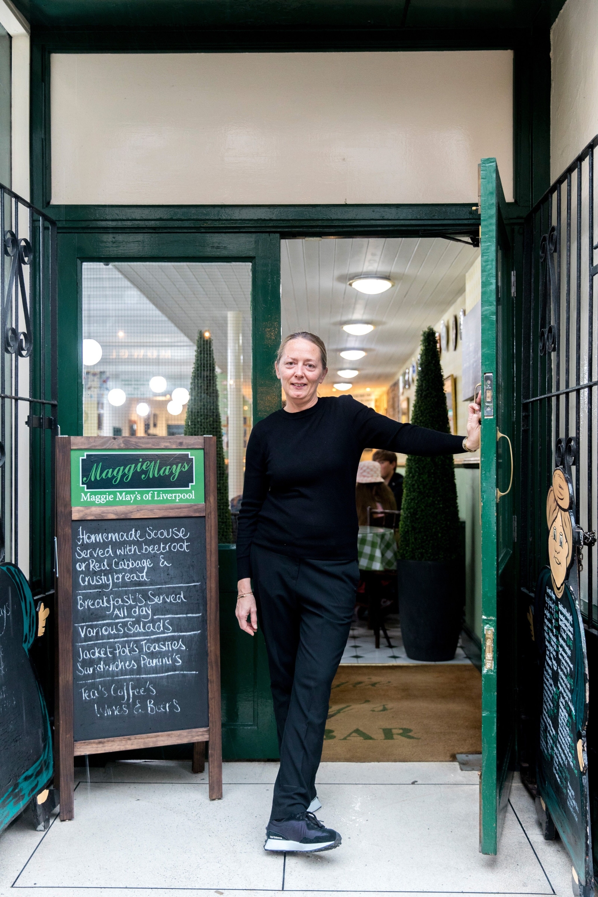 Carly Lea at Maggie May’s Cafe Bar on Bold Street.