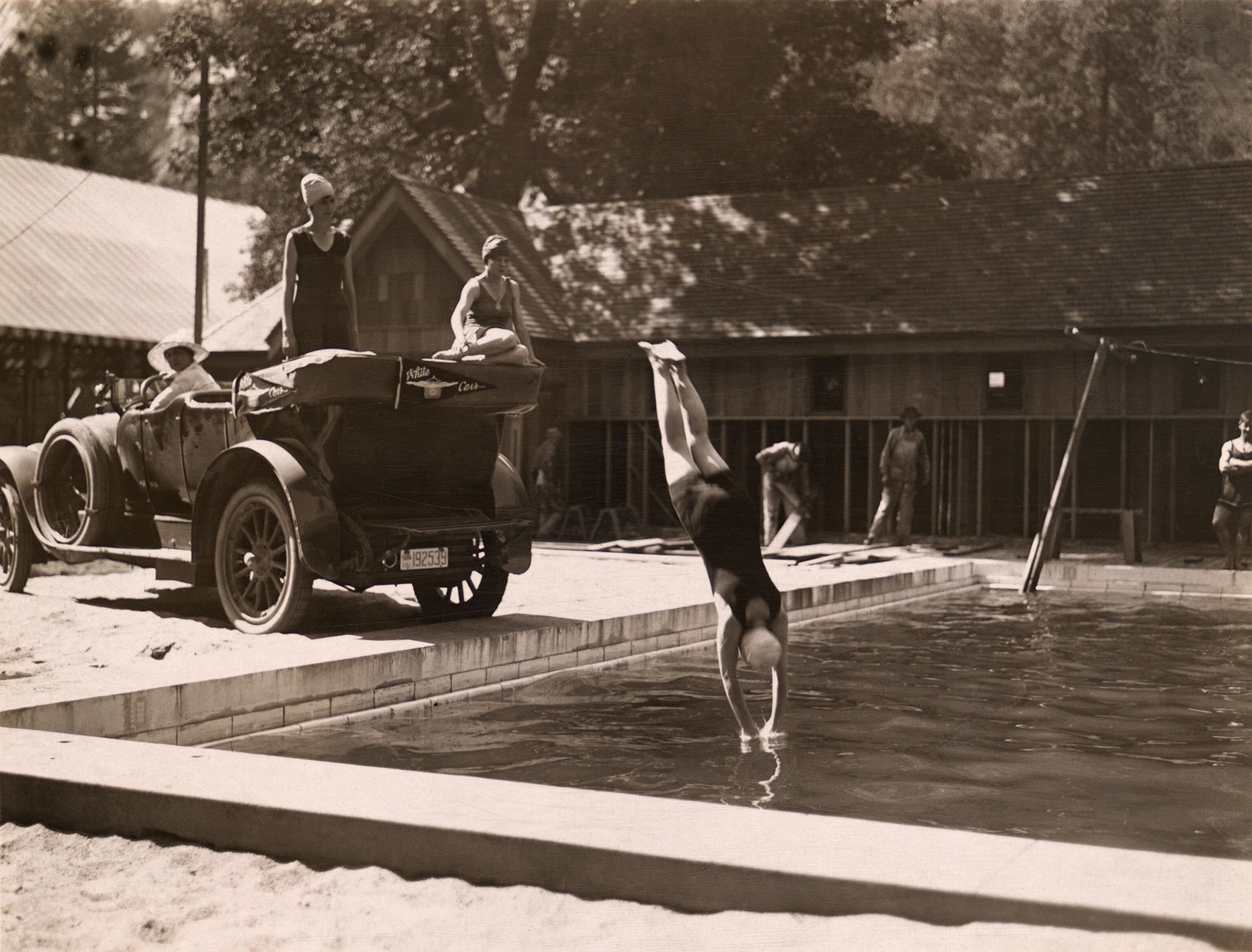 a swimming pool in Yosemite, National Park