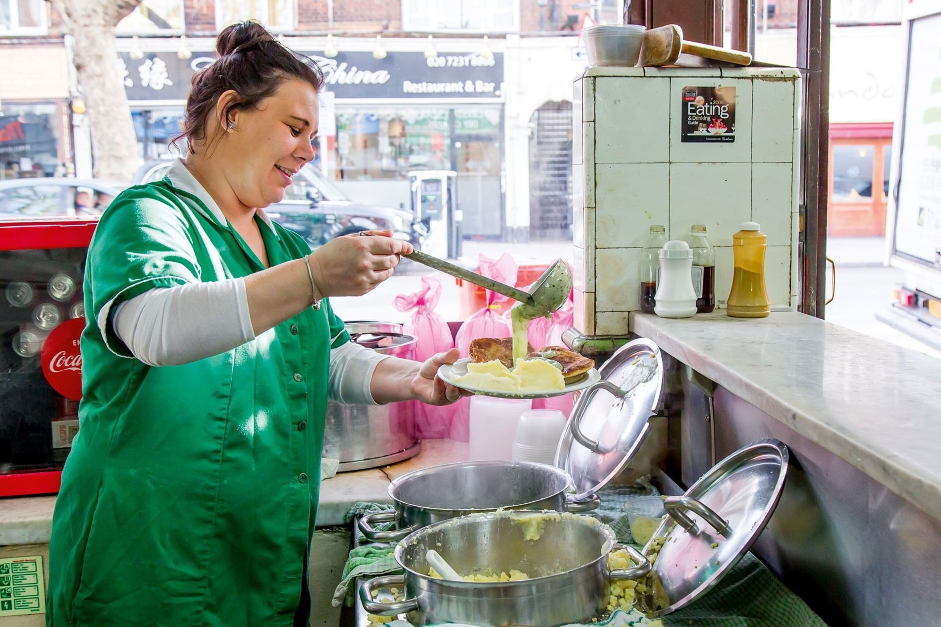 Gravy is offered as an alternative to liquor