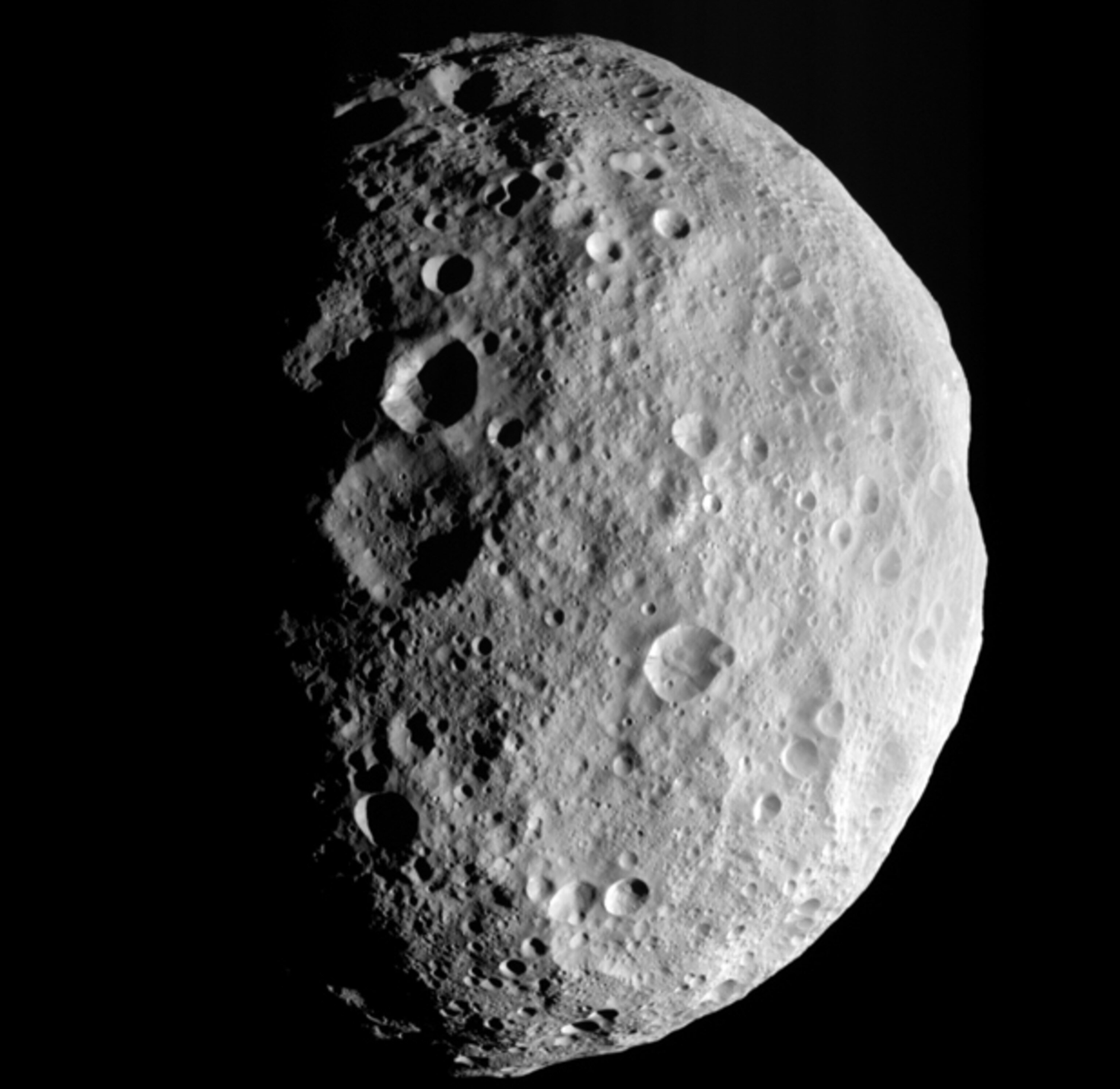 Asteroid picture - Vesta photographed by Dawn spacecraft