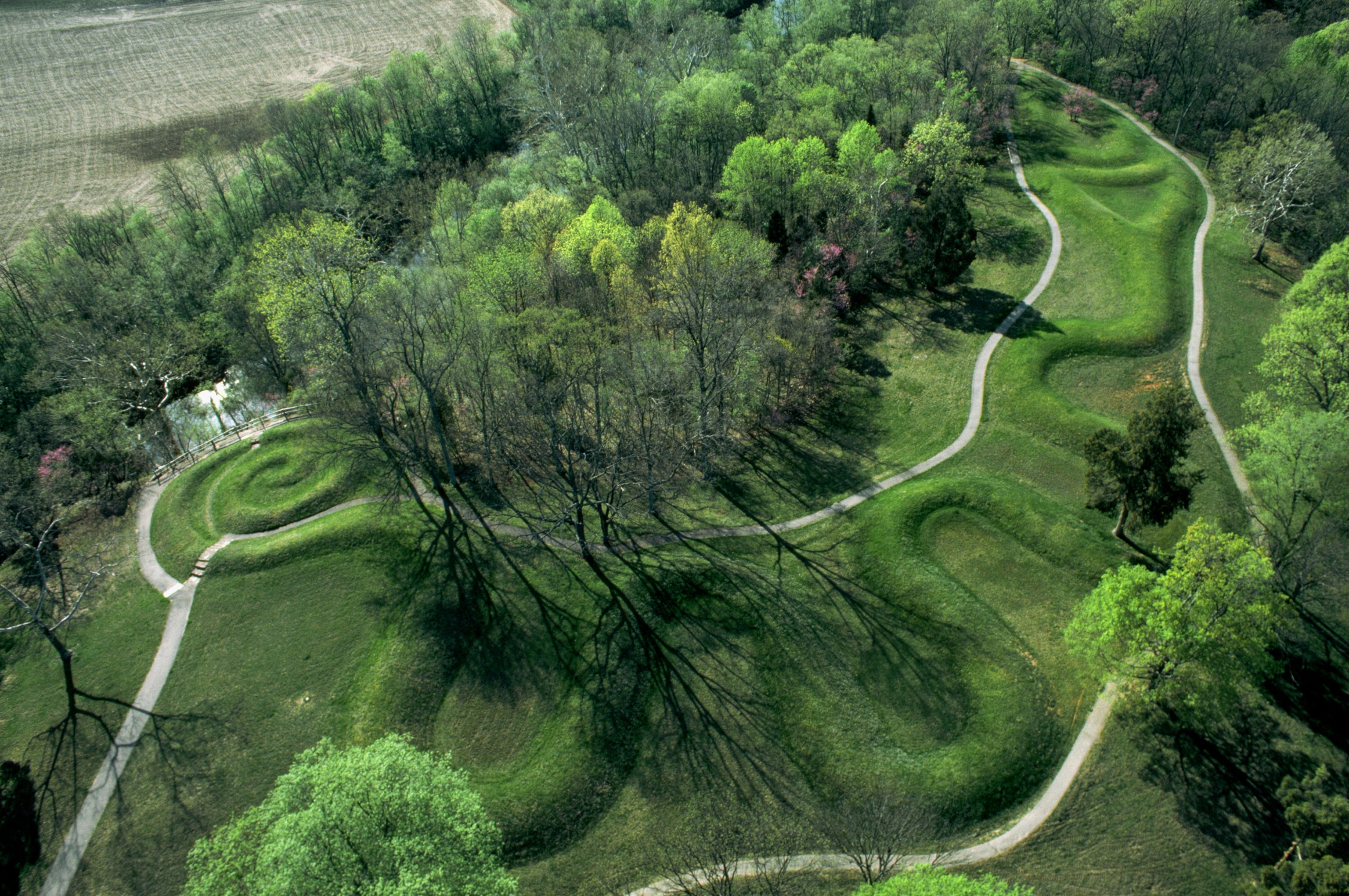 Serpent Mound in Adams County, Ohio