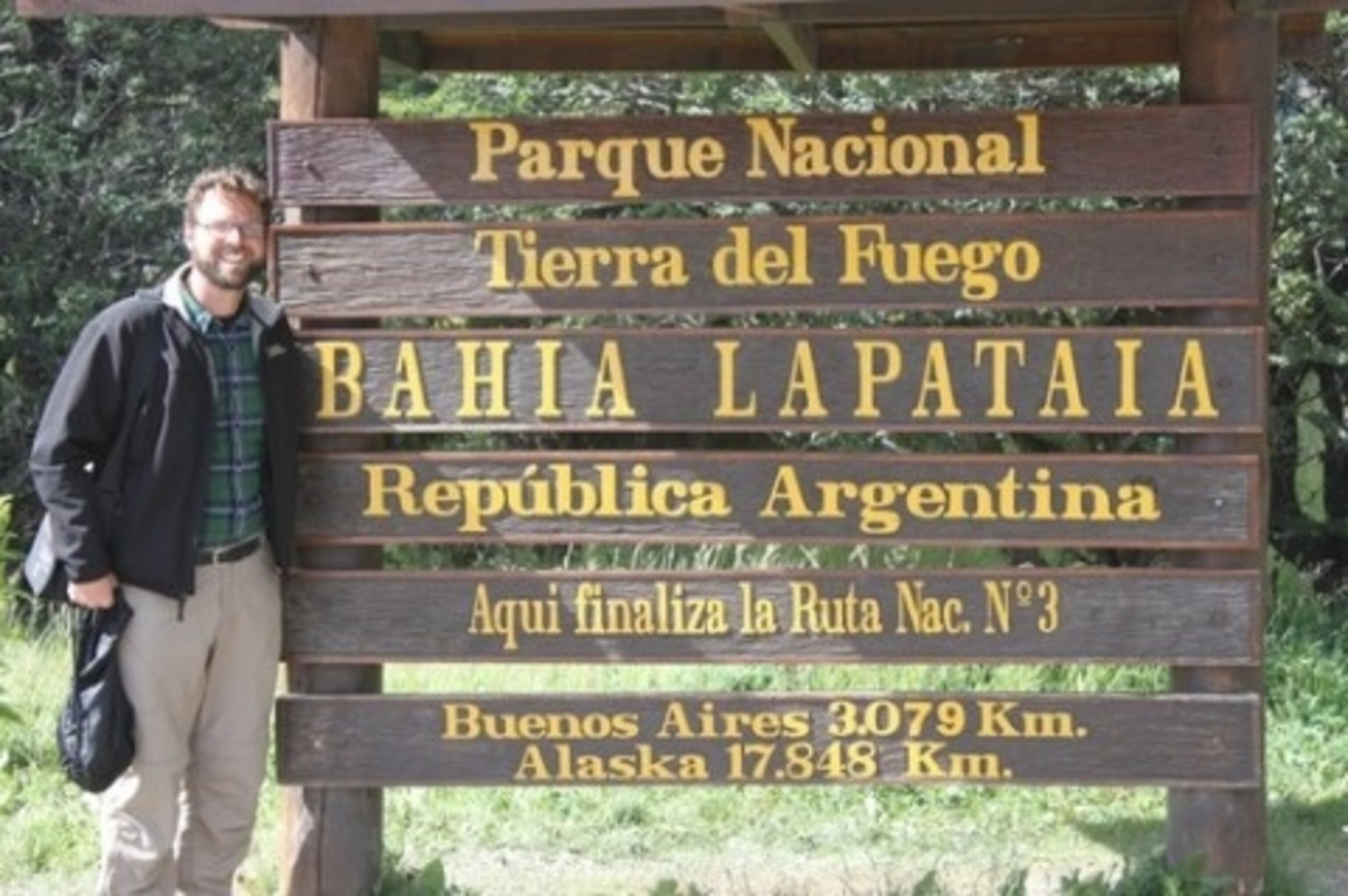 Andrew in Ushuaia