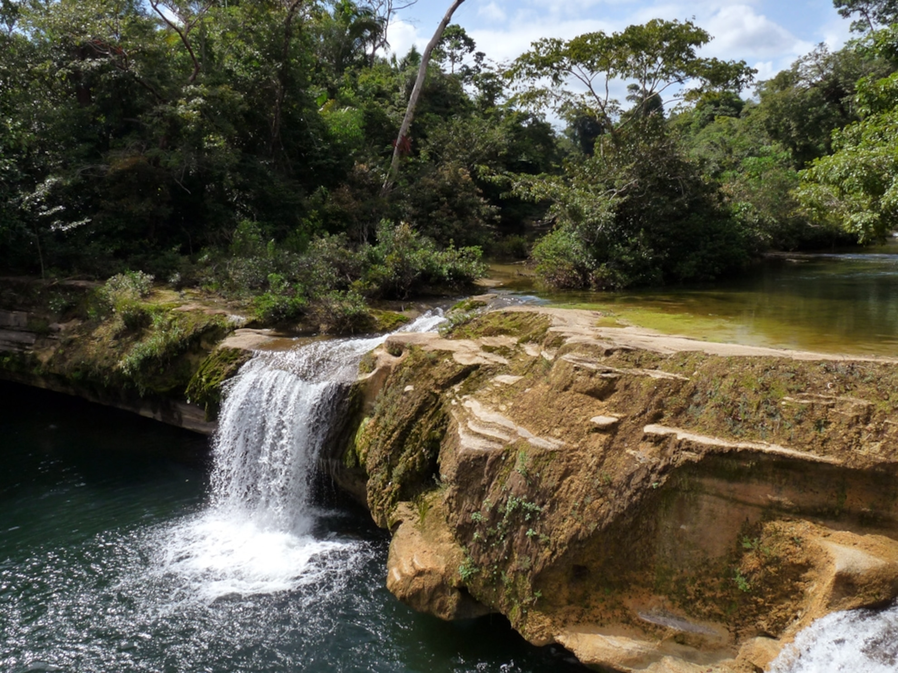 Waterfall in South America