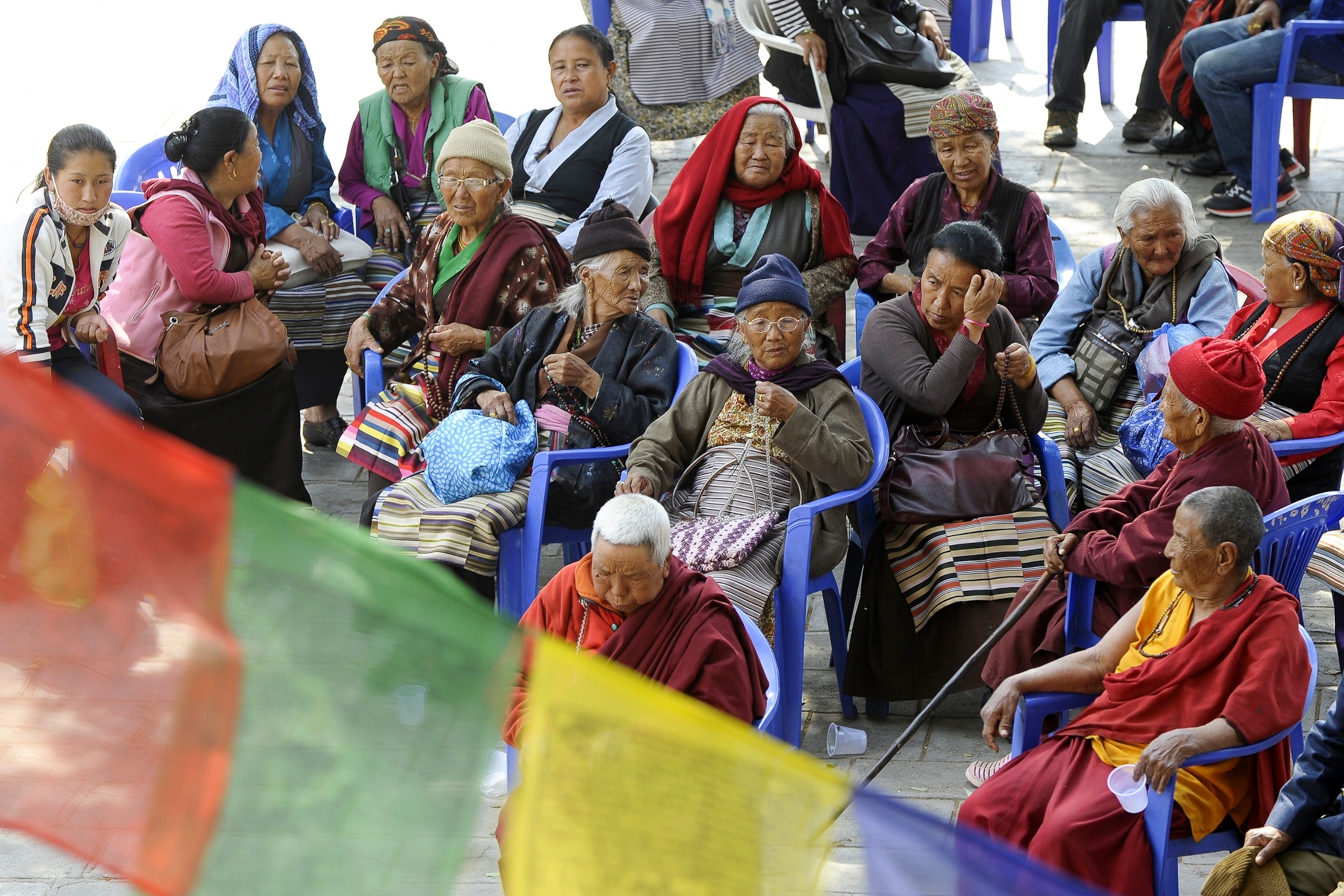a family member mourning victims of the Mount Everest avalanche.