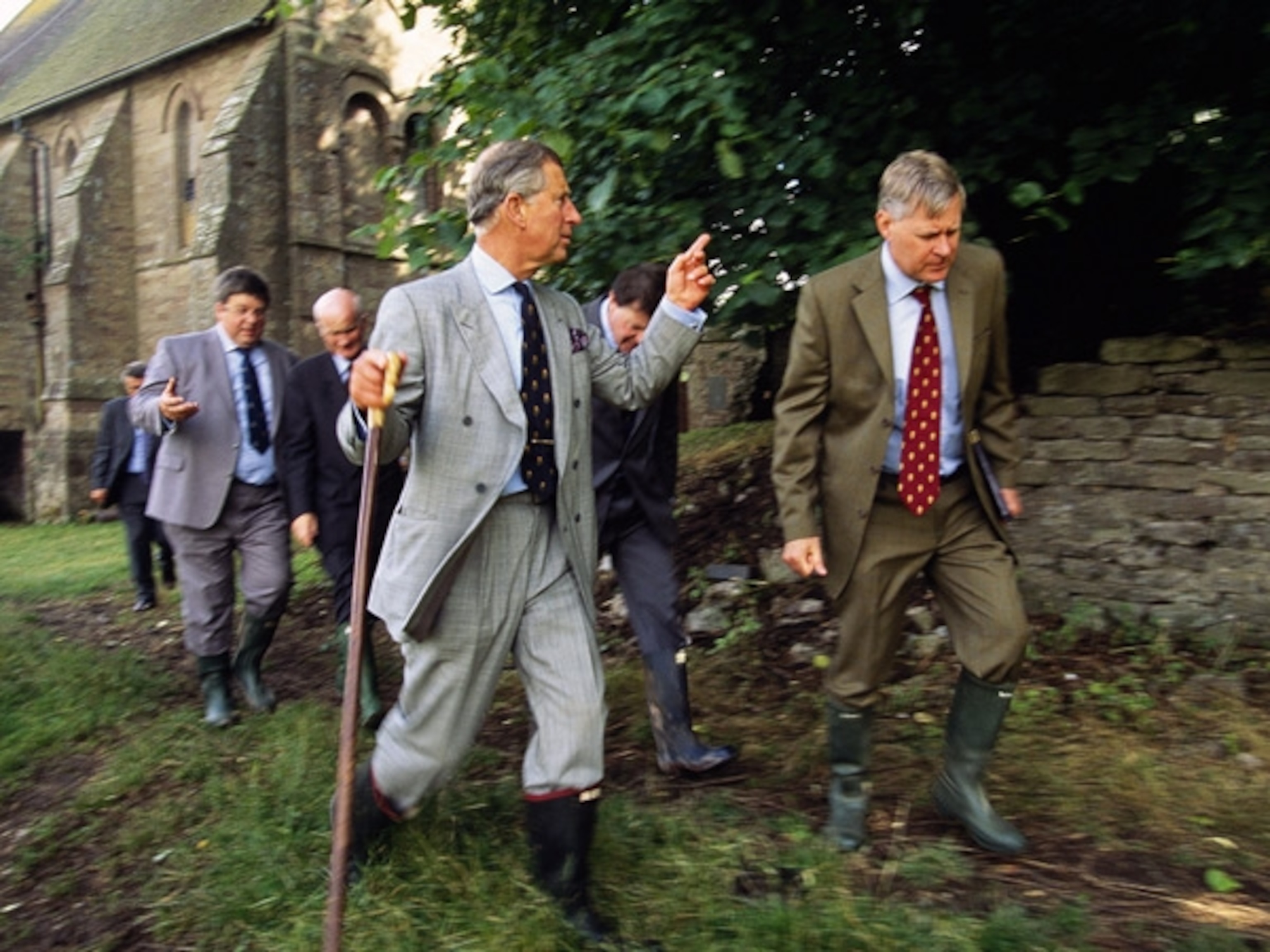 Prince Charles and architect Craig Hamilton
