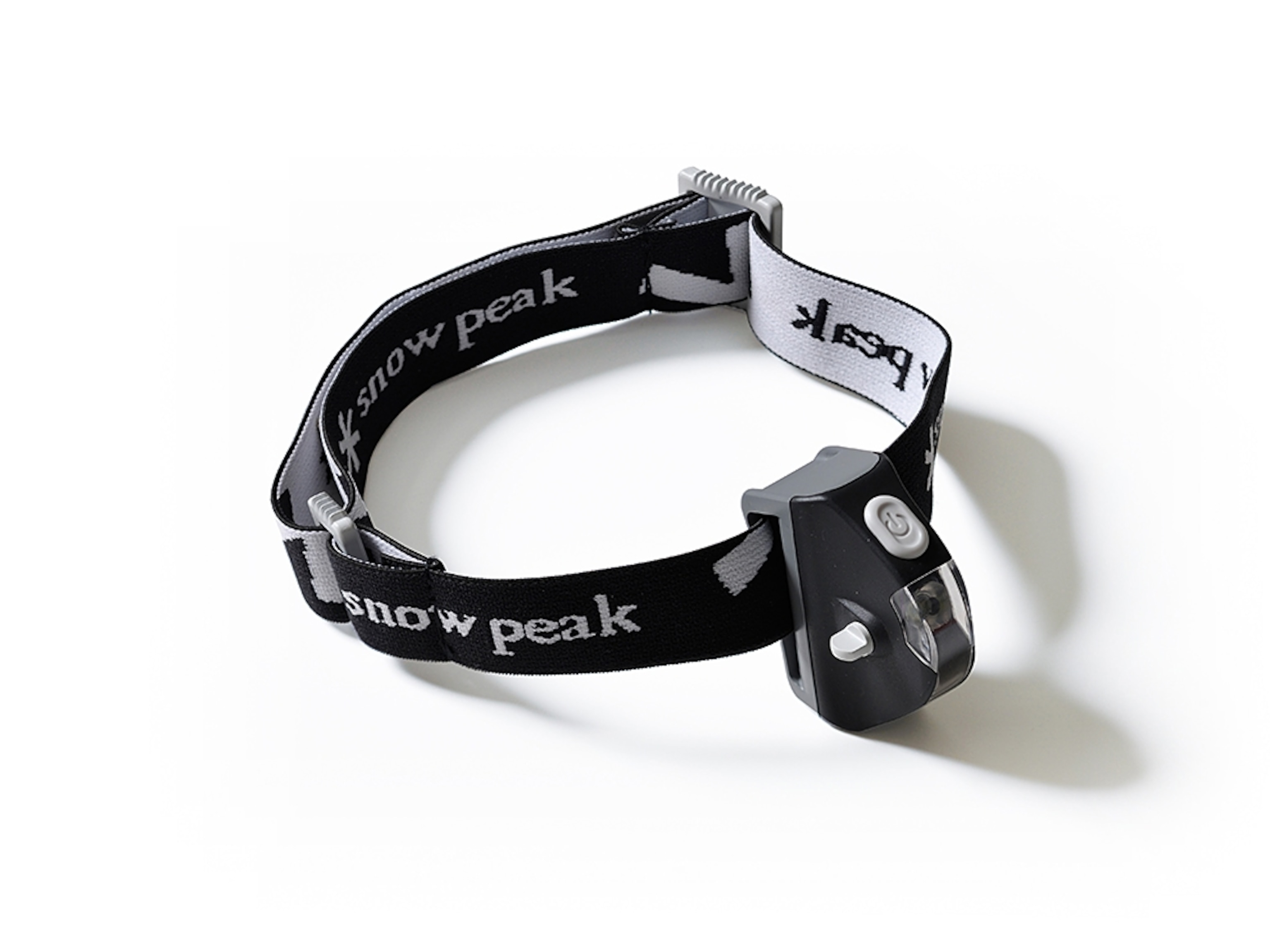 a Snow Peak Mola headlamp