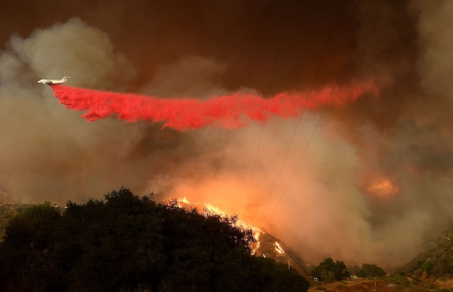 See the Hellscape Created by the Raging Sand Fire