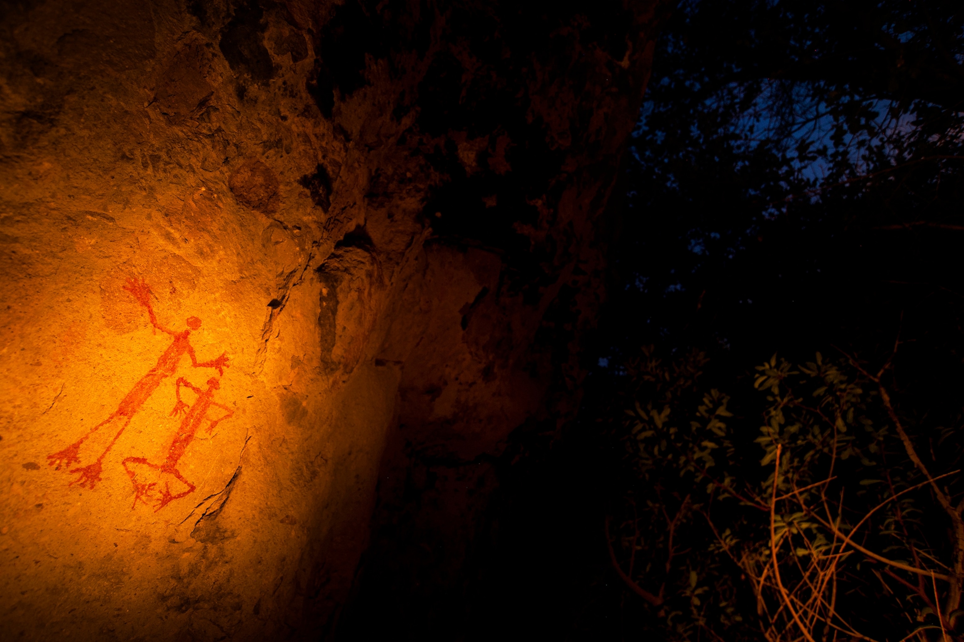 rock art outside of Los Angeles