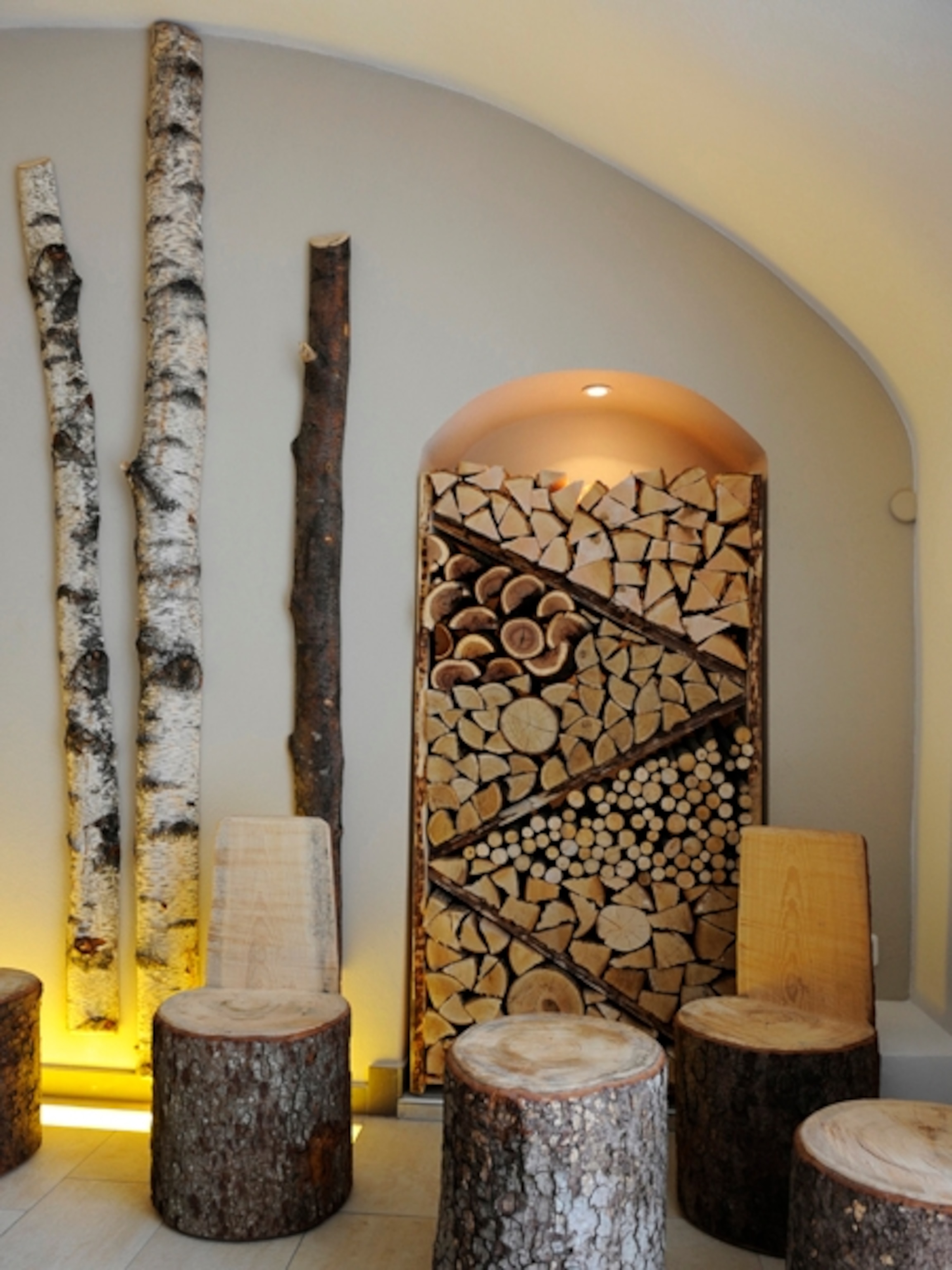 logs at austria spa