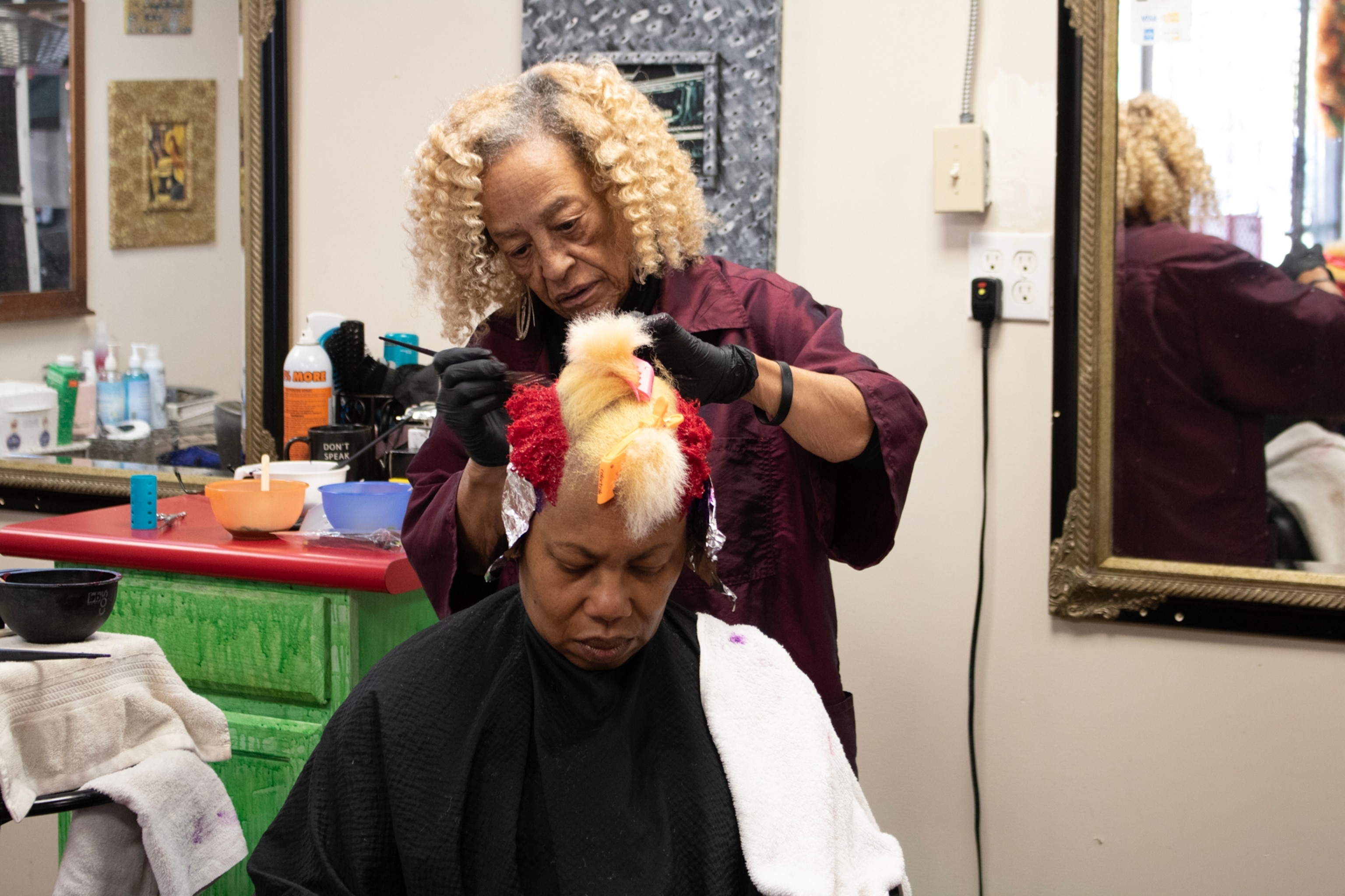 Tremé resident Lynette Boutte survived the devastation of Hurricane Katrina through chest-deep waters and the scorching concrete of the Claiborne Bridge. Boutte, who is now an advocate for the restoration of the culture and heritage of New Orleans, recounts her experience during an interview for National Geographic's Hurricane Katrina: Race Against Time. With emotional accounts of survivors and immersive archival footage, the series reveals Hurricane Katrina as a disaster that was anything but natural. (National Geographic)