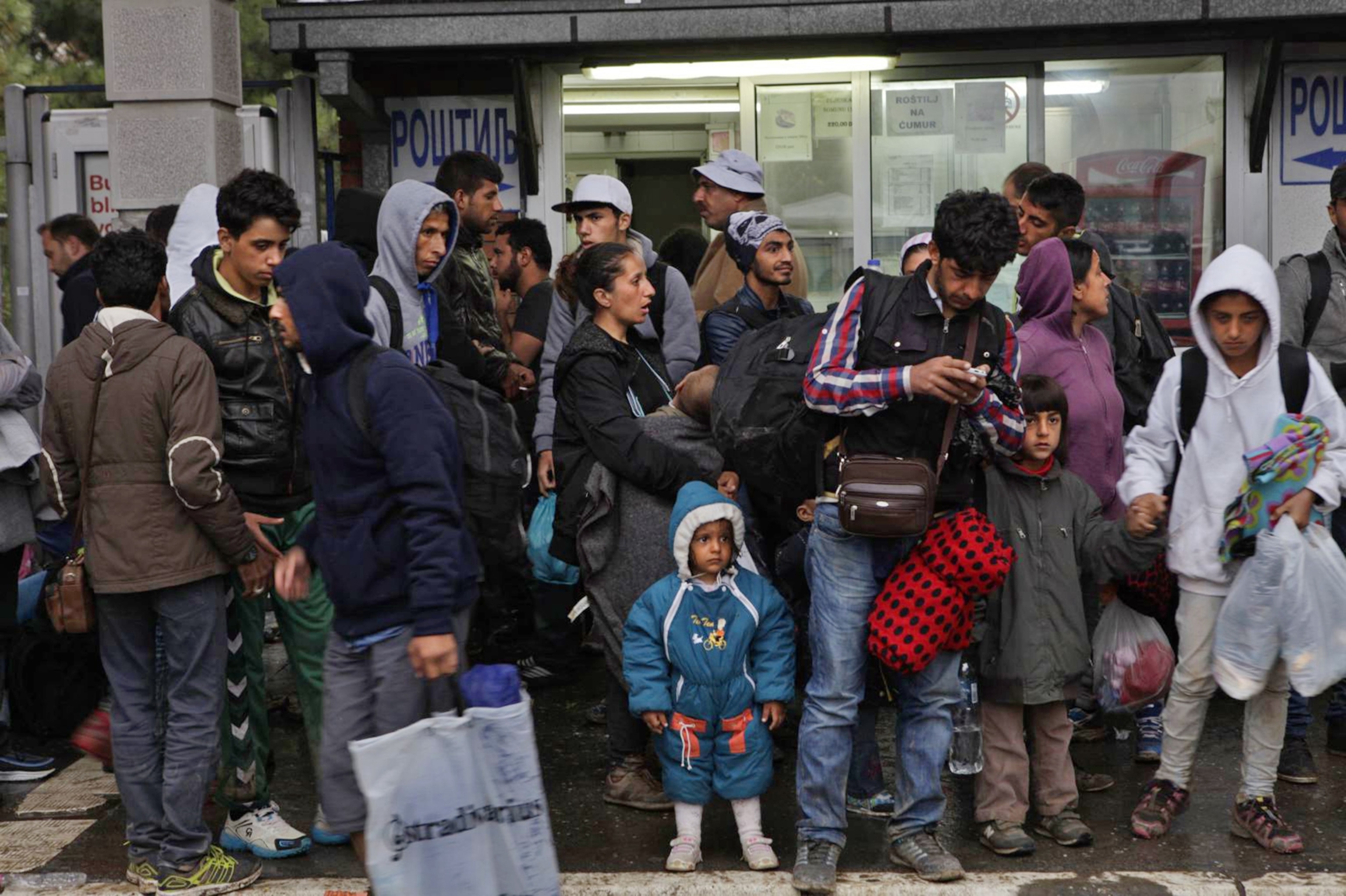 main bus station in Belgrade, Serbia