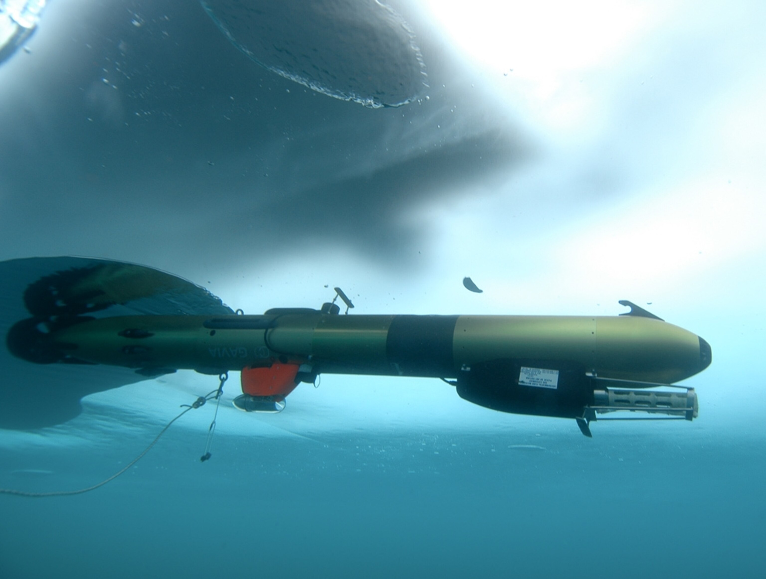 an autonomous underwater vehicle picture