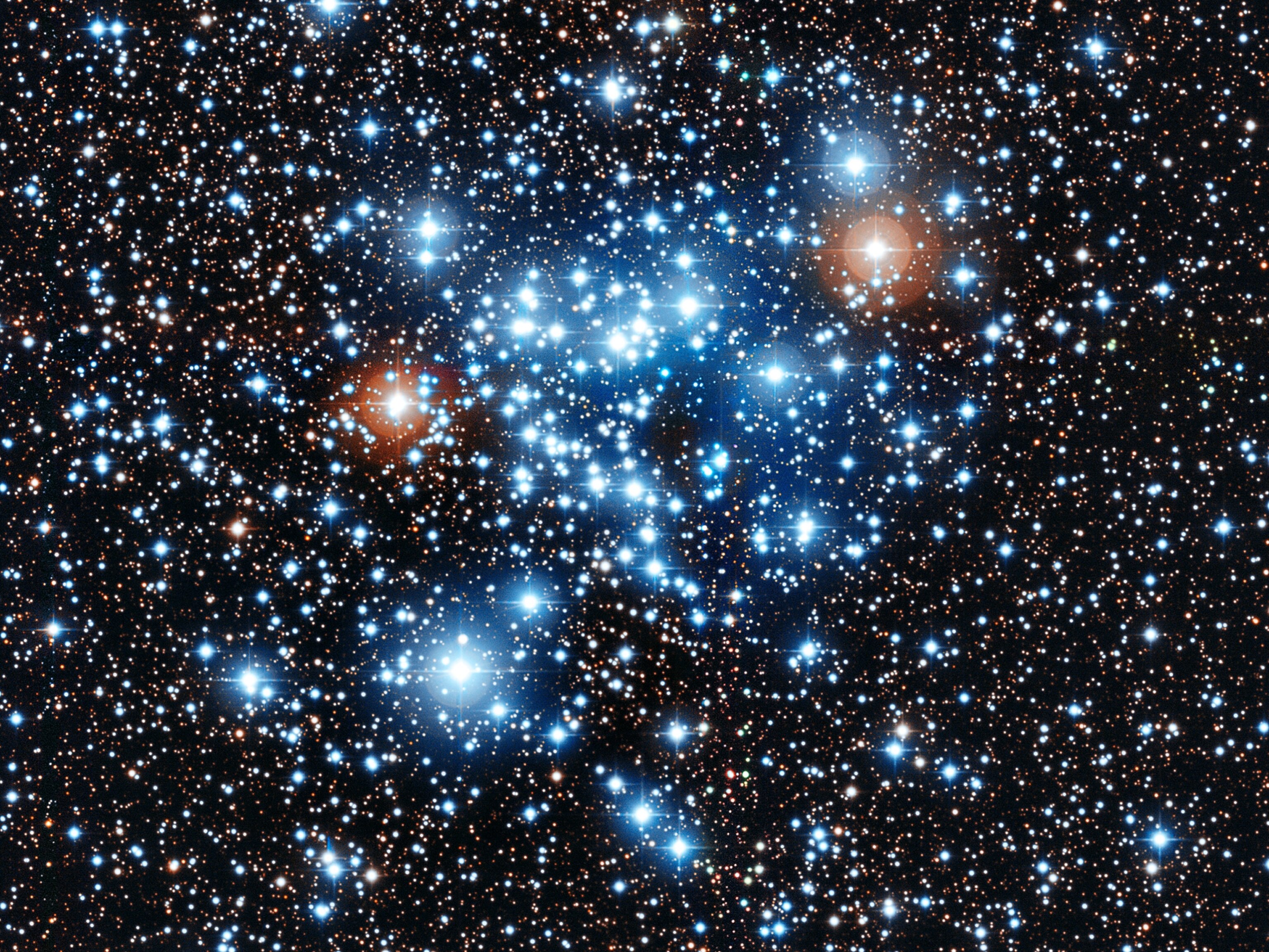 NGC 3766 star cluster