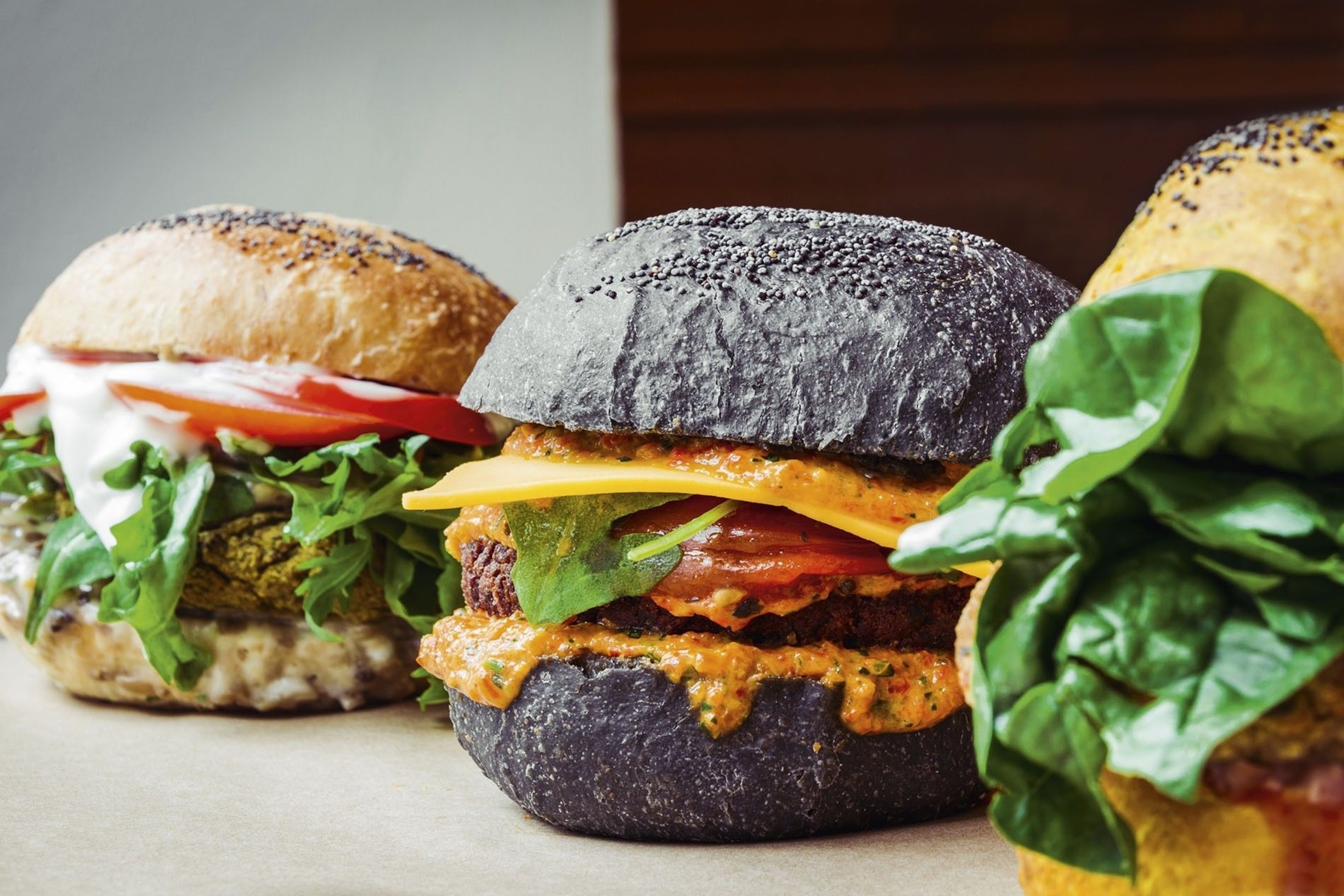 Burgers at Flower Burgers