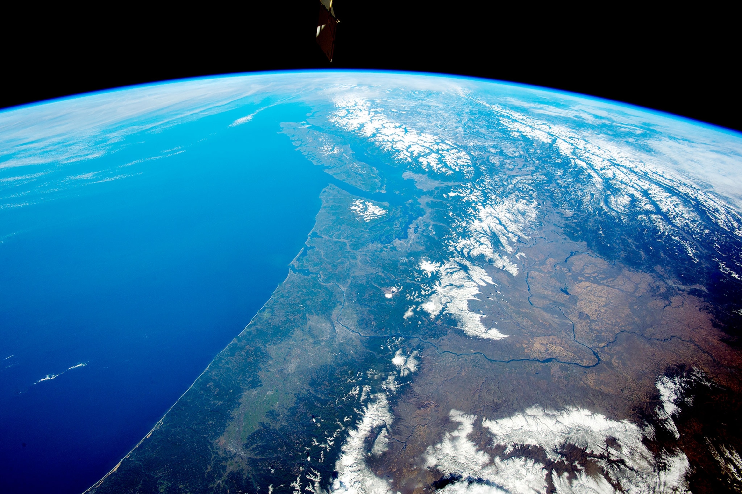 panorama of Pacific Northwest