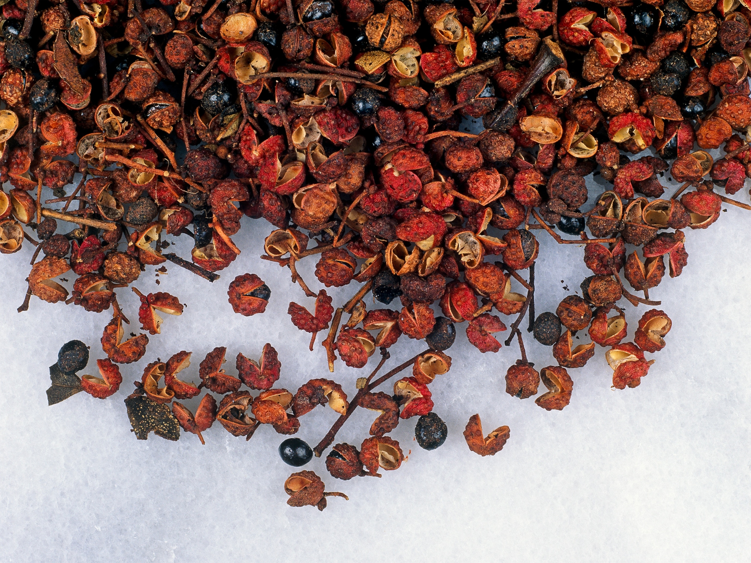 Szechuan peppercorns.