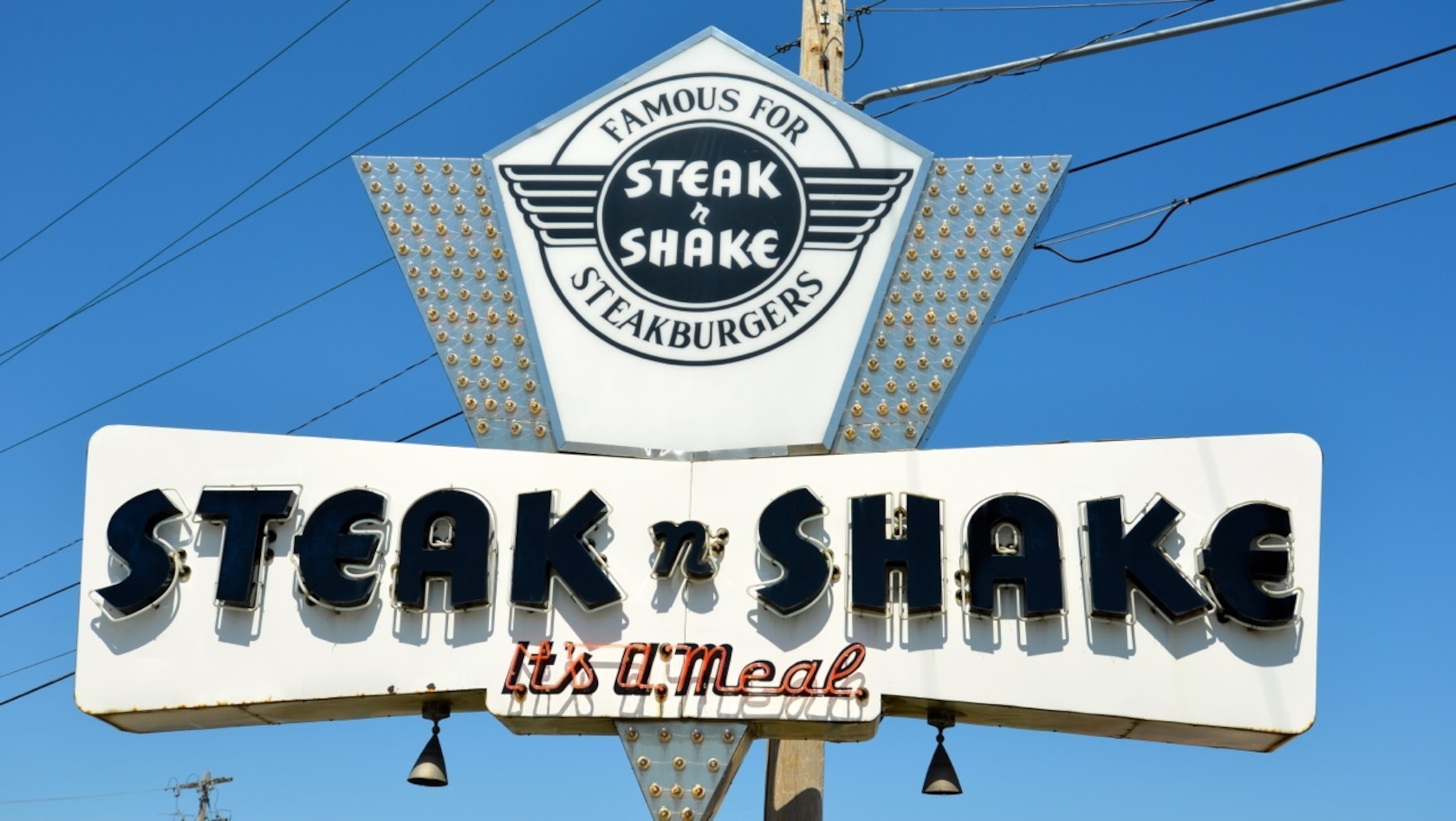 Springfield's original Steak n' Shake stands right on historic Route 66, and is the only location (out of 500 restaurants) that still serves drivers in their car. (Photo by Andrew Evans, National Geographic Travel)