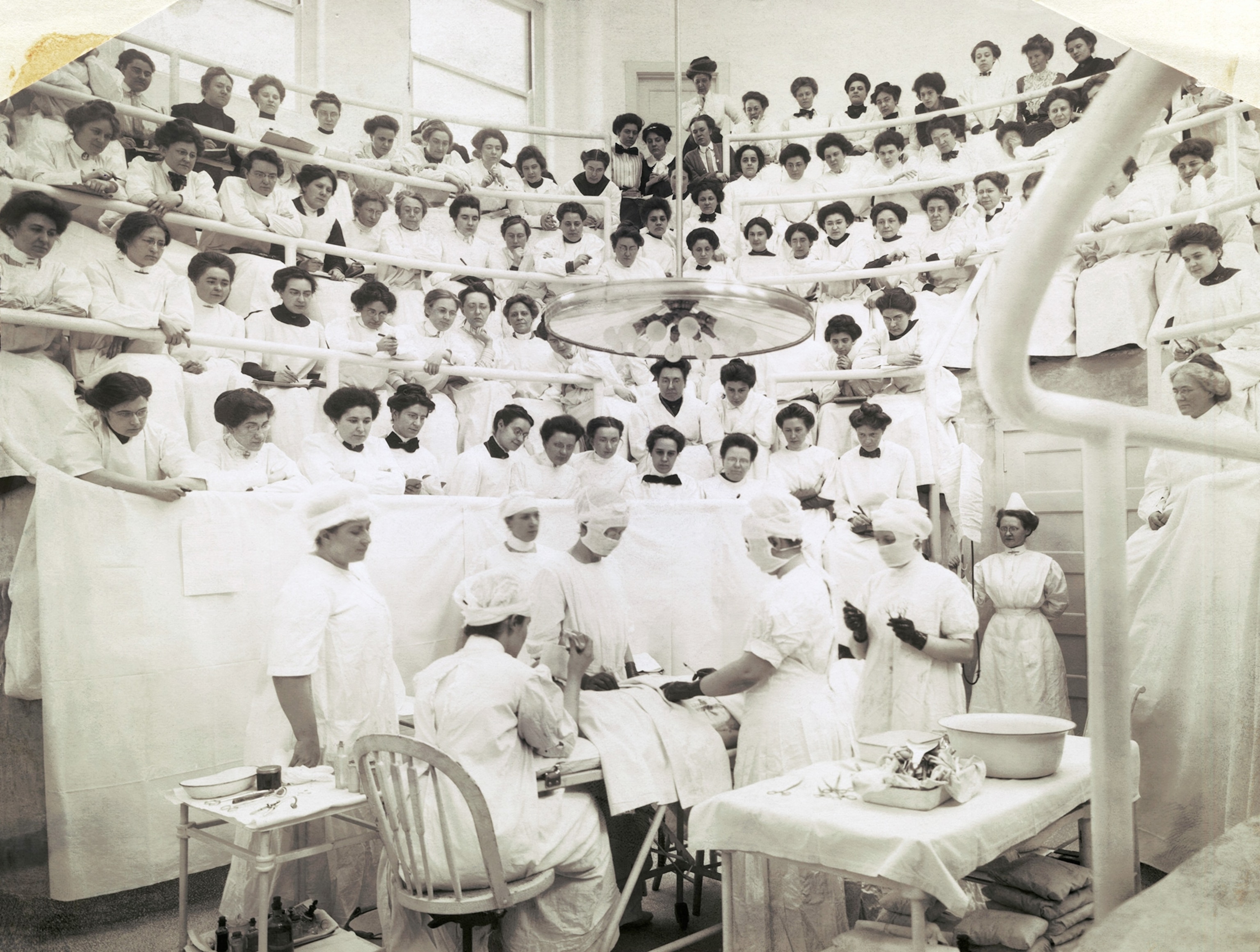 first operation by women doctors