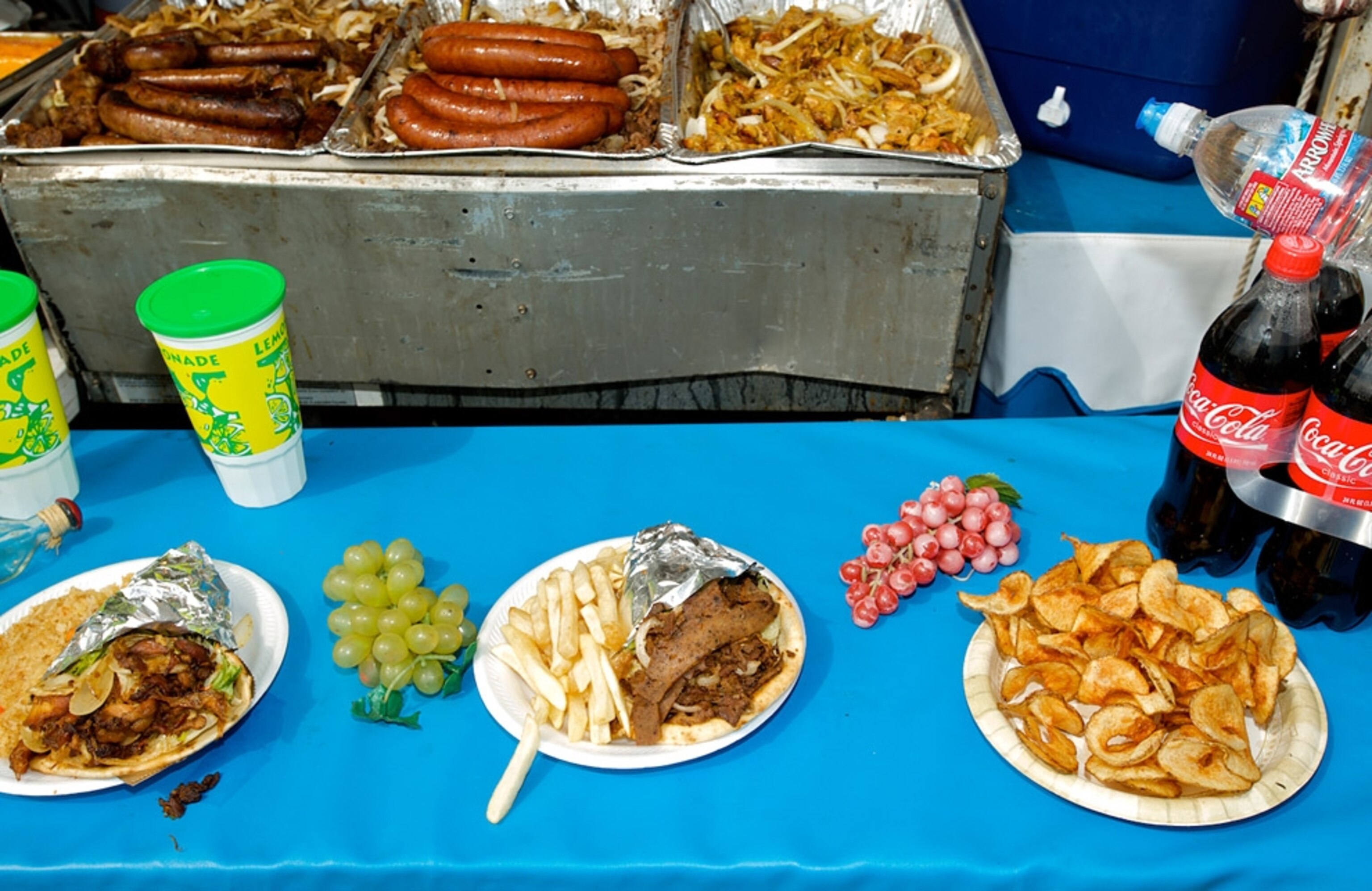 Festival food and drinks