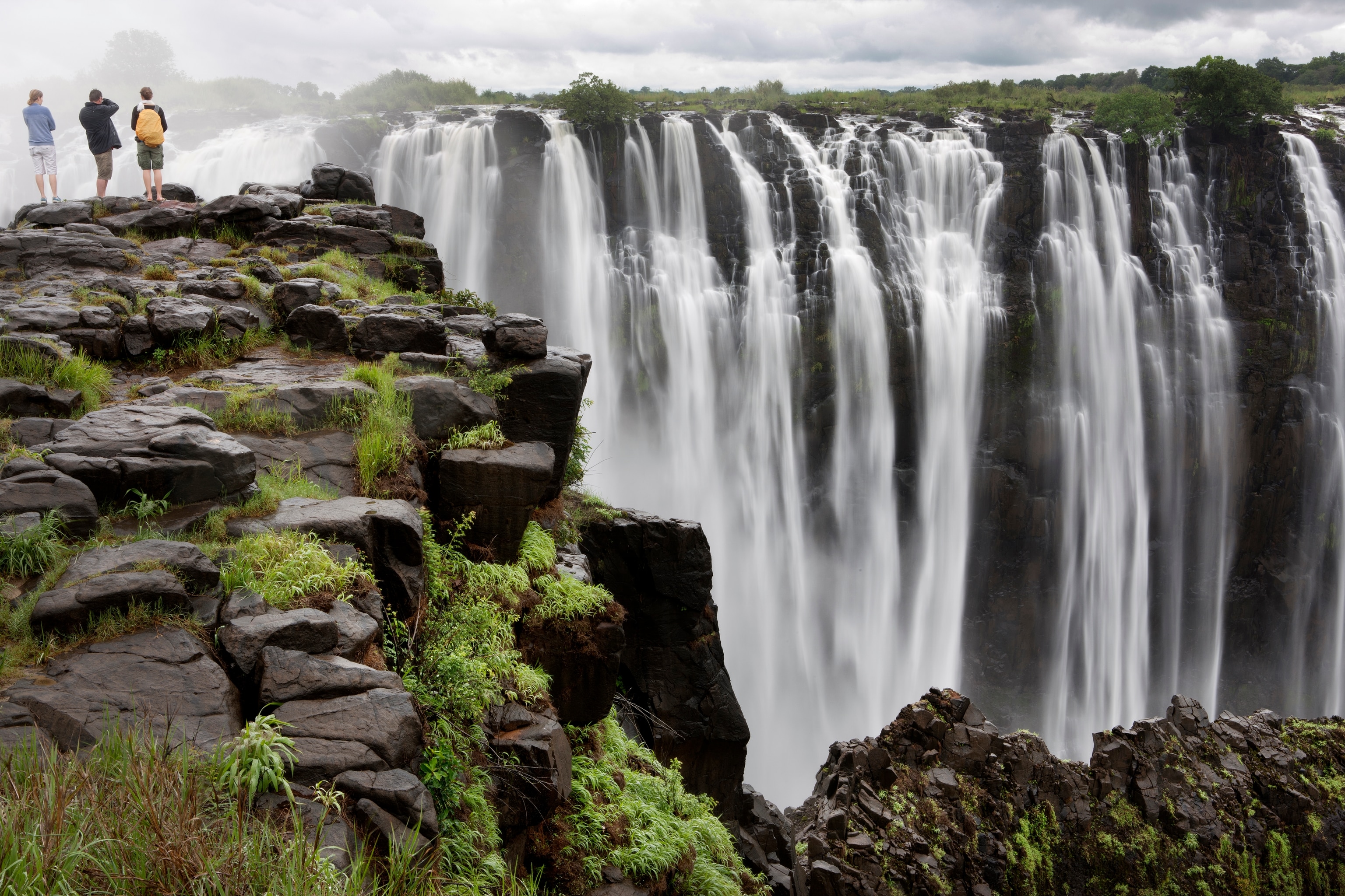 Large waterfalls