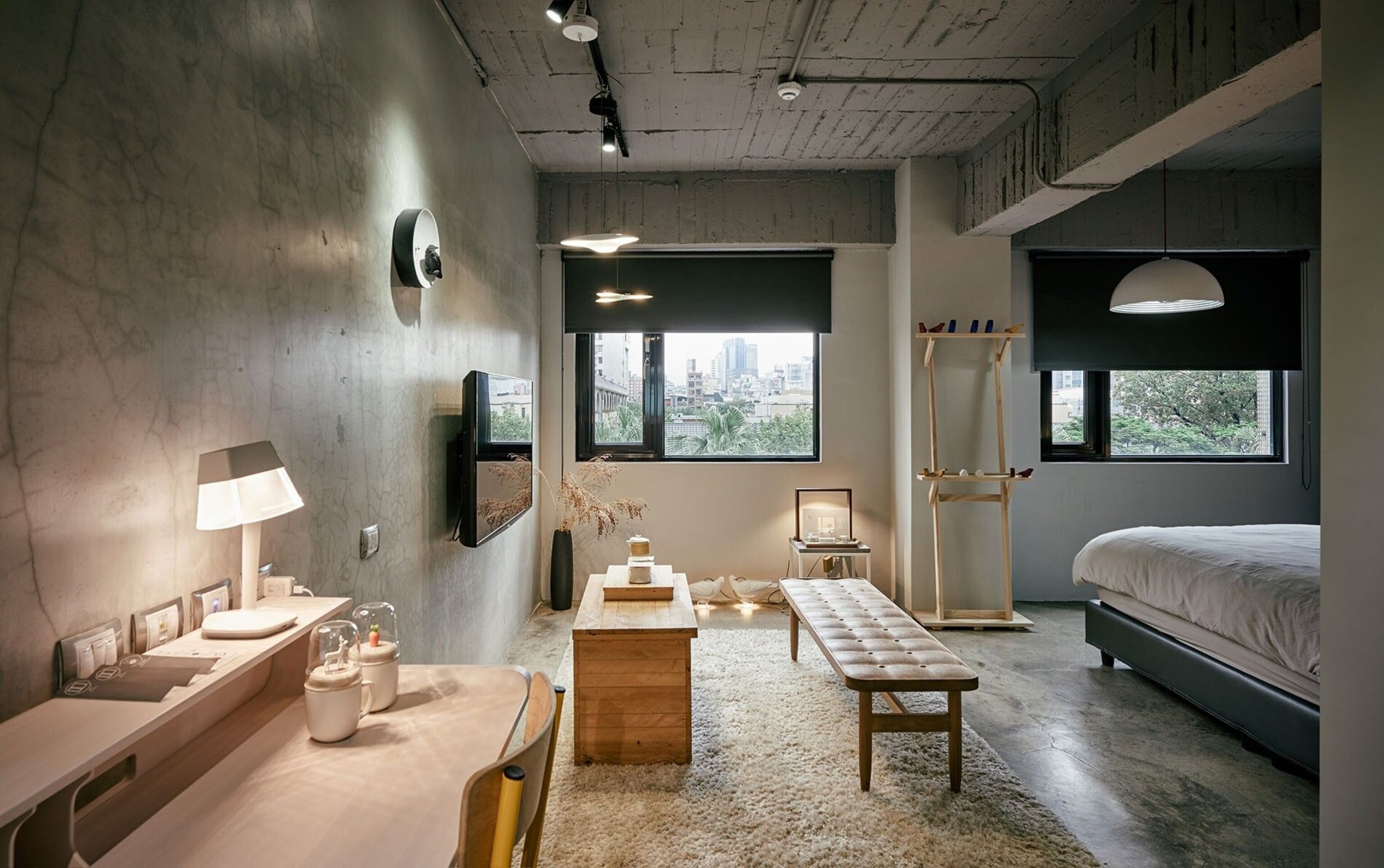 The furniture and decor is created by local Taiwanese craftspeople at Play Design Hotel.