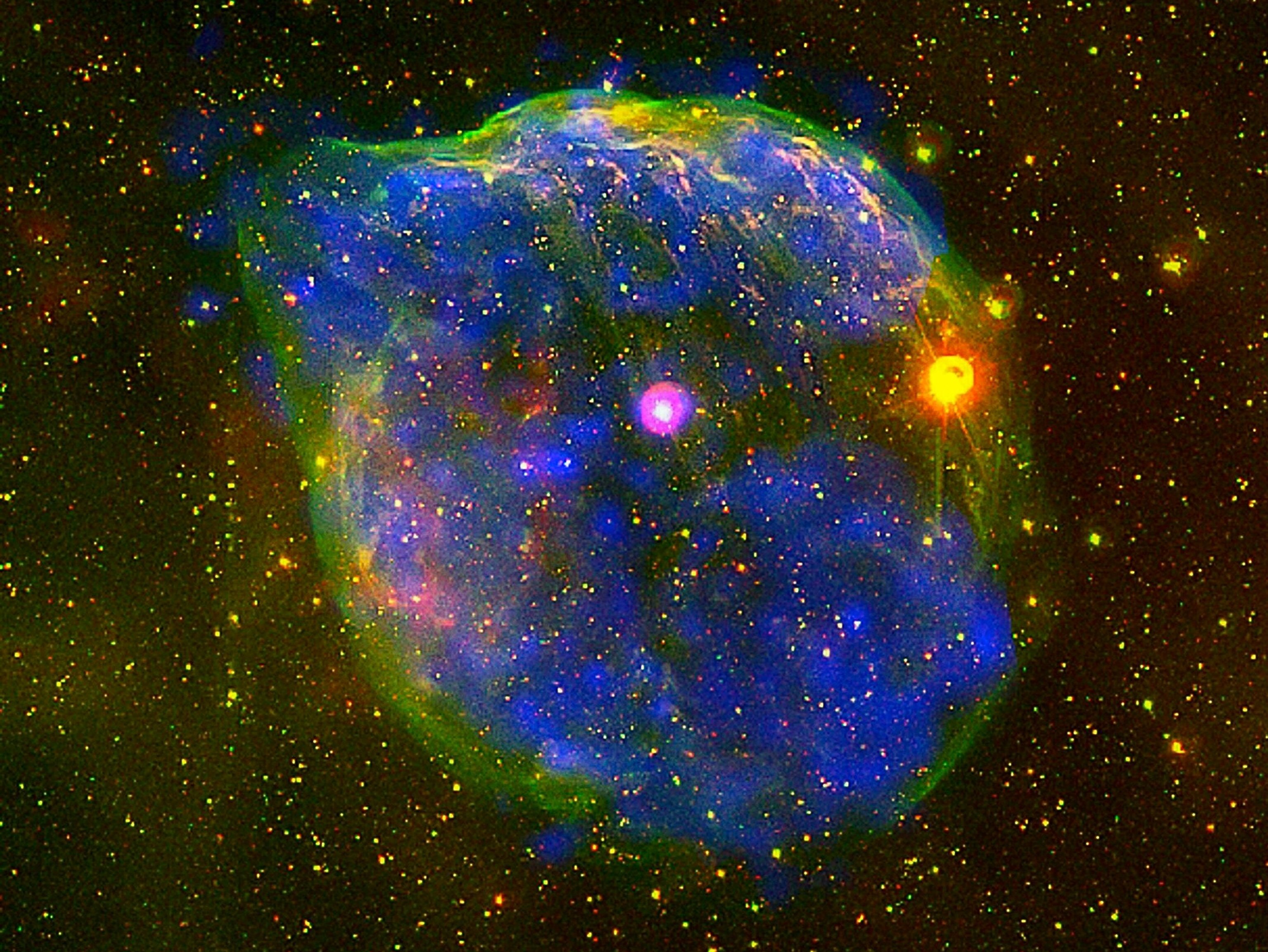 the pink Wolf-Rayet star HD 50896