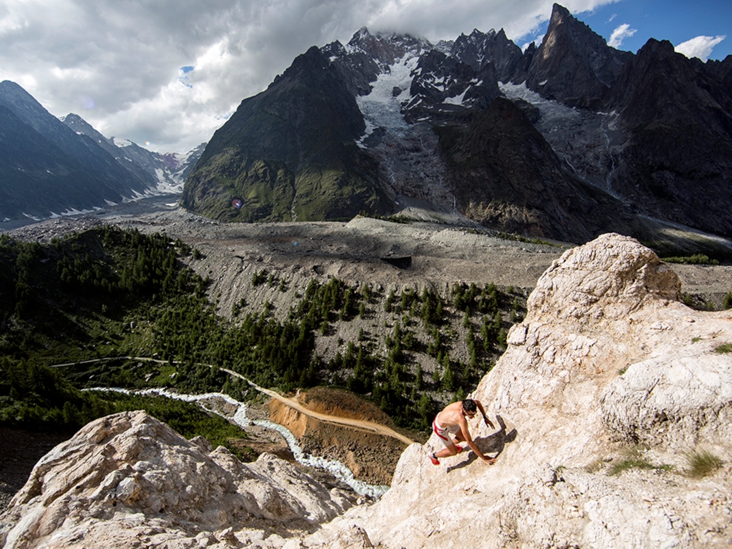 Kilian Jornet in the Aosta Valley