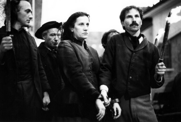 A still from the 1991 film "Anna G&ouml;ldi, Last Witch"