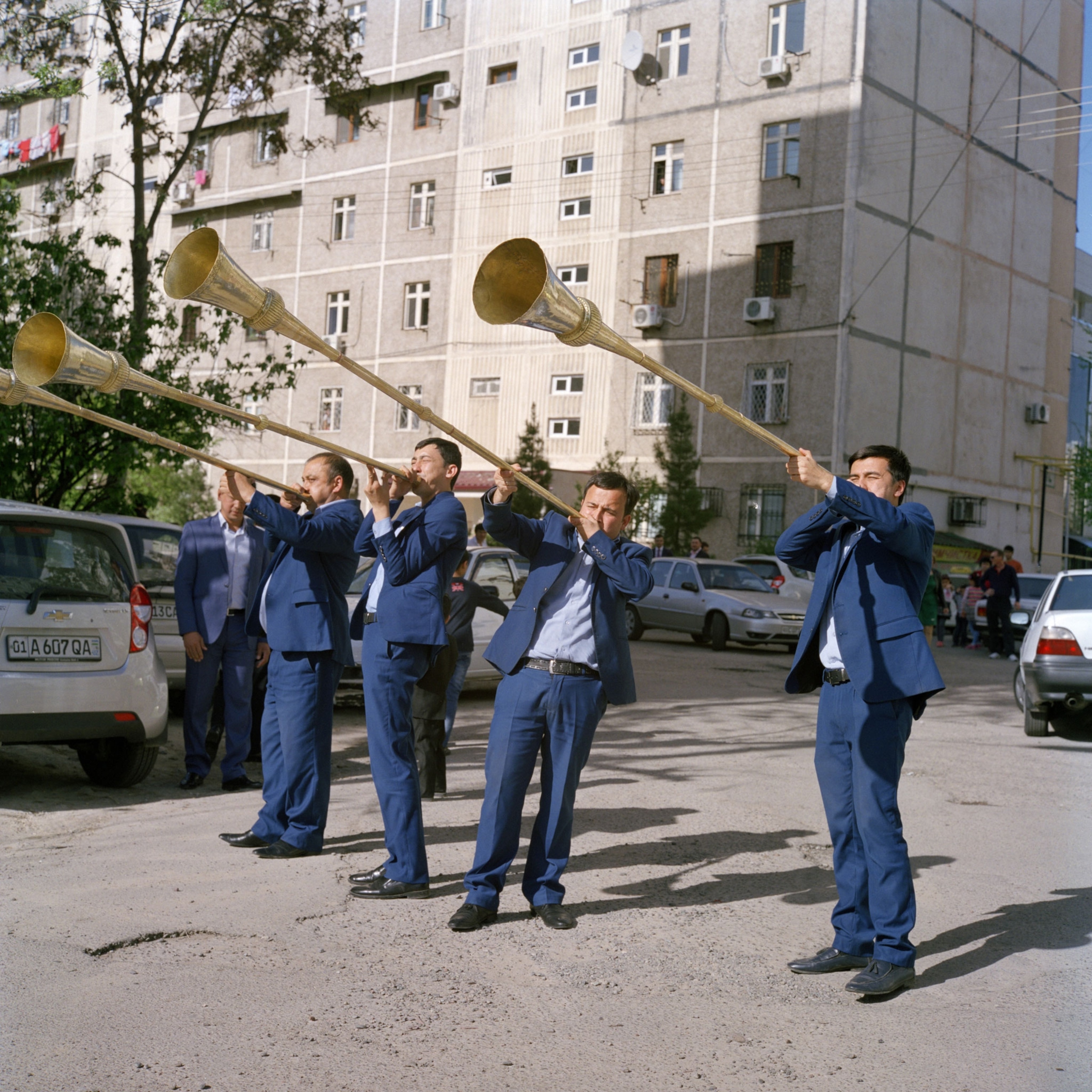 a Uzbek wedding in Gospitalniy