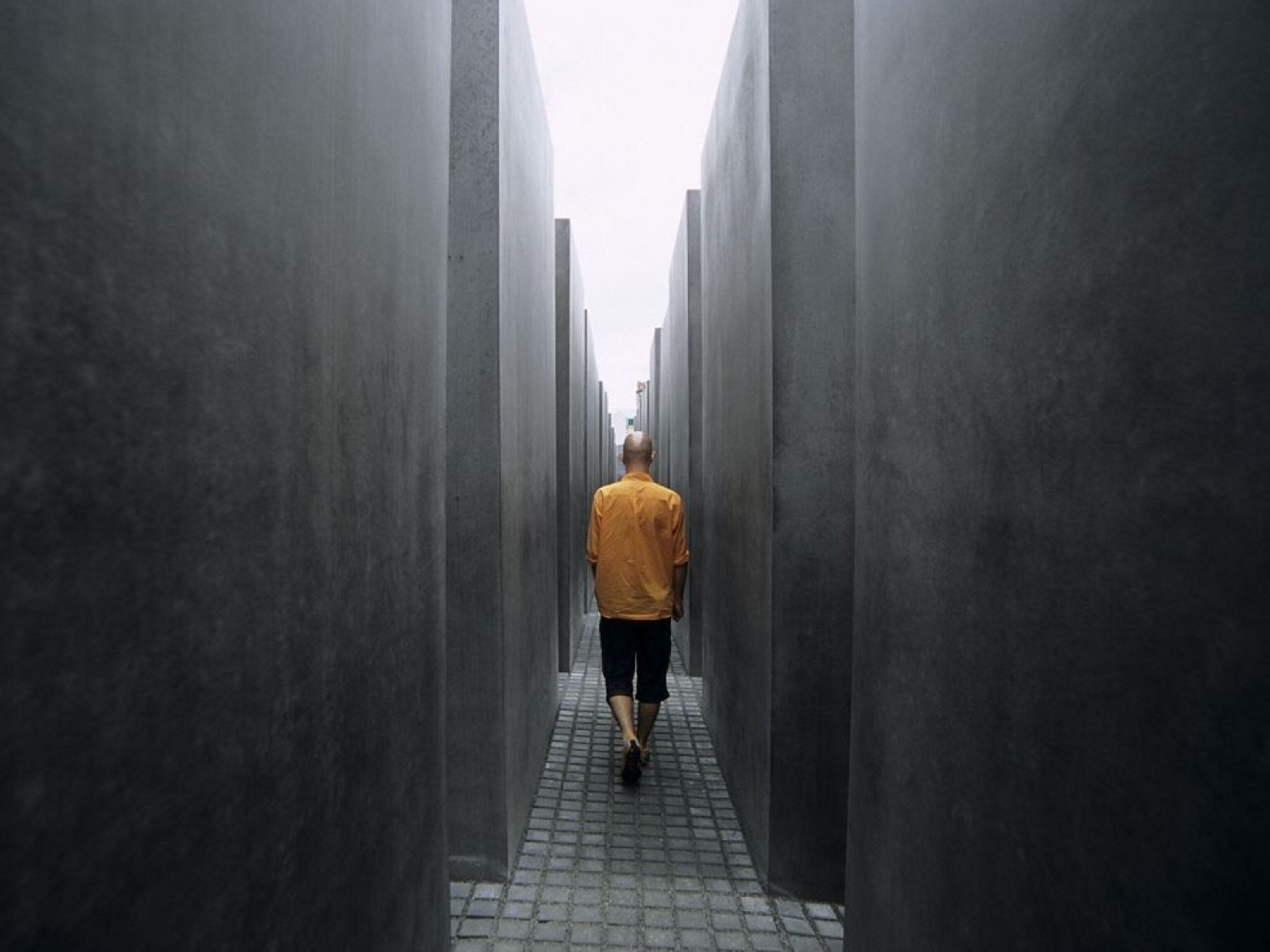 the Holocaust Memorial in Berlin