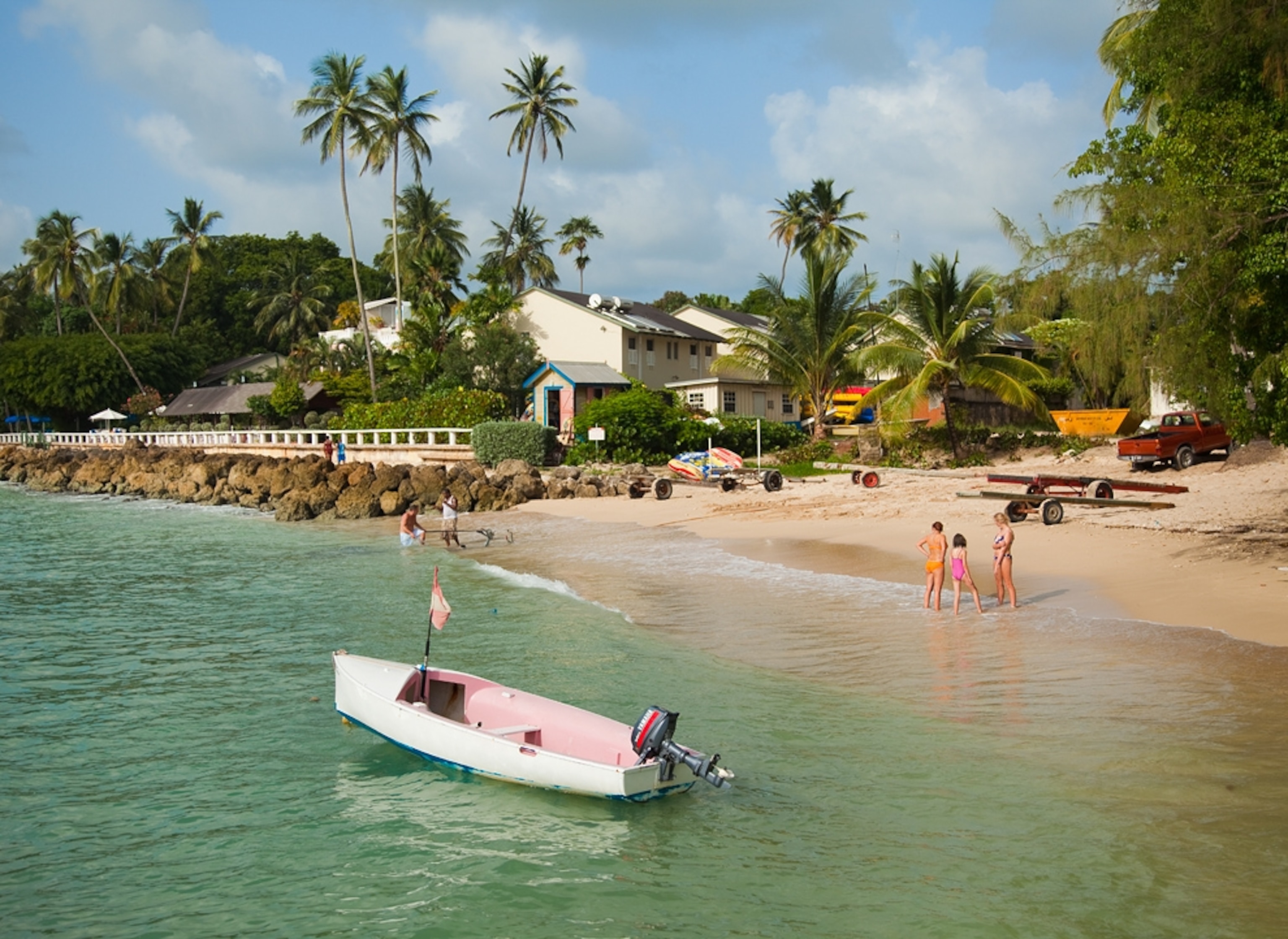 A beach in Barbados
