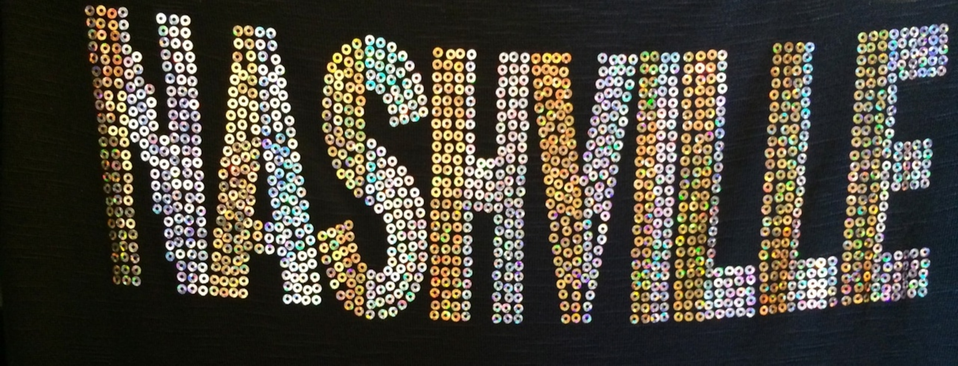 Sparkly T-shirts off tourists some of that Nashville bling. (Photo by Andrew Evans, National Geographic Travel)