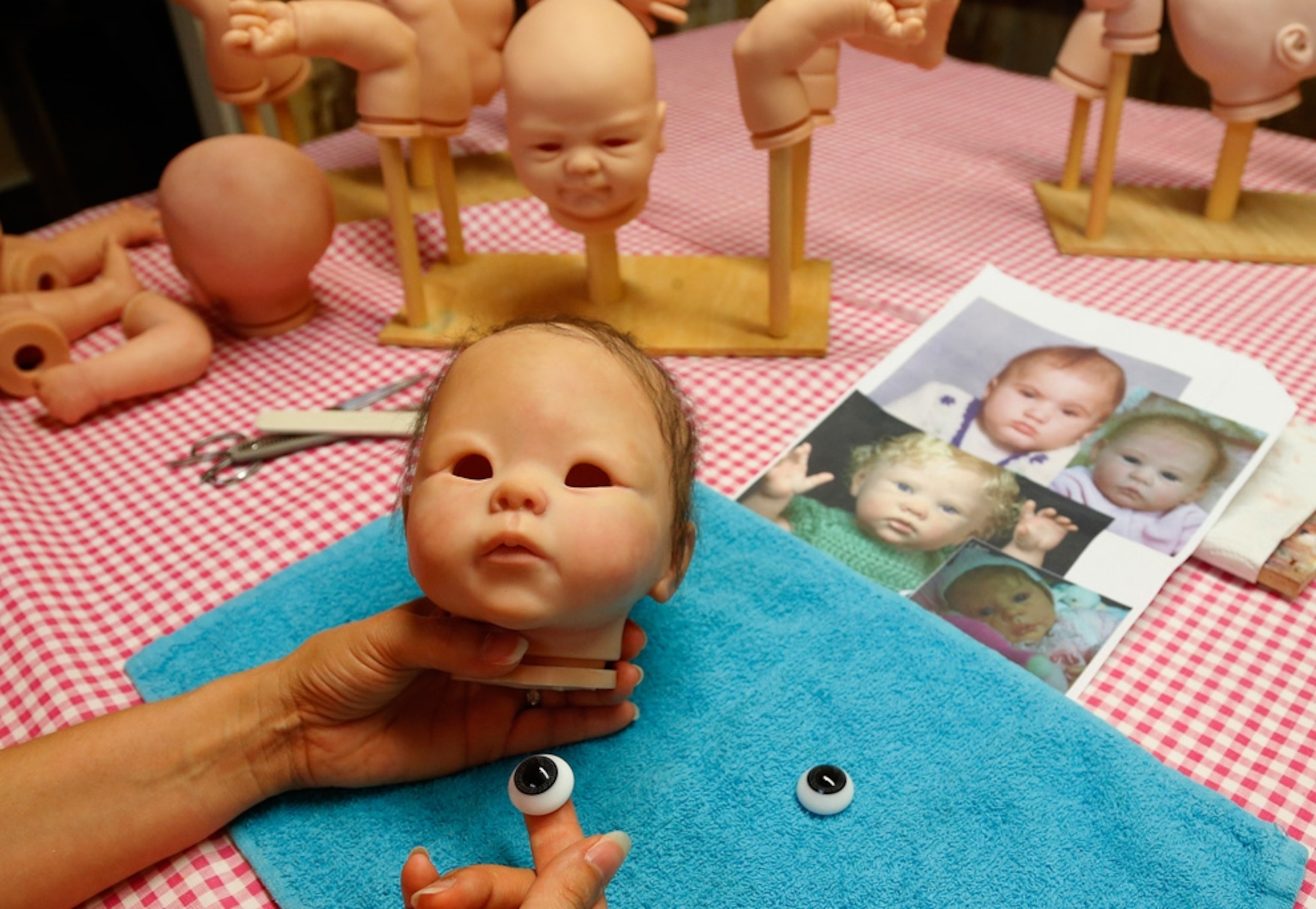 Pictures We Love August - A picture of a doll head.