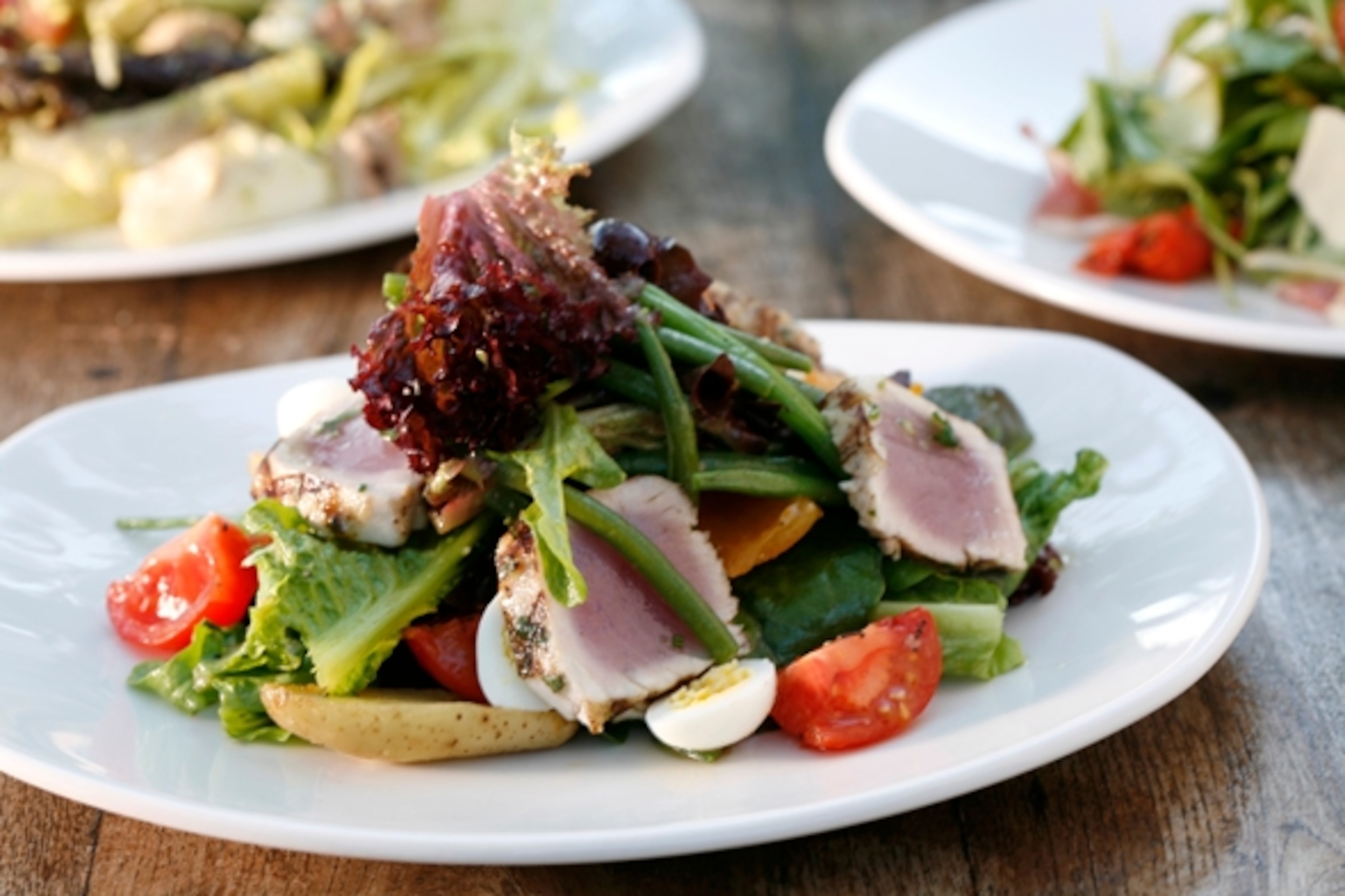 The Tuna Niçoise salad at Tender Greens. (Photograph courtesy Tender Greens)