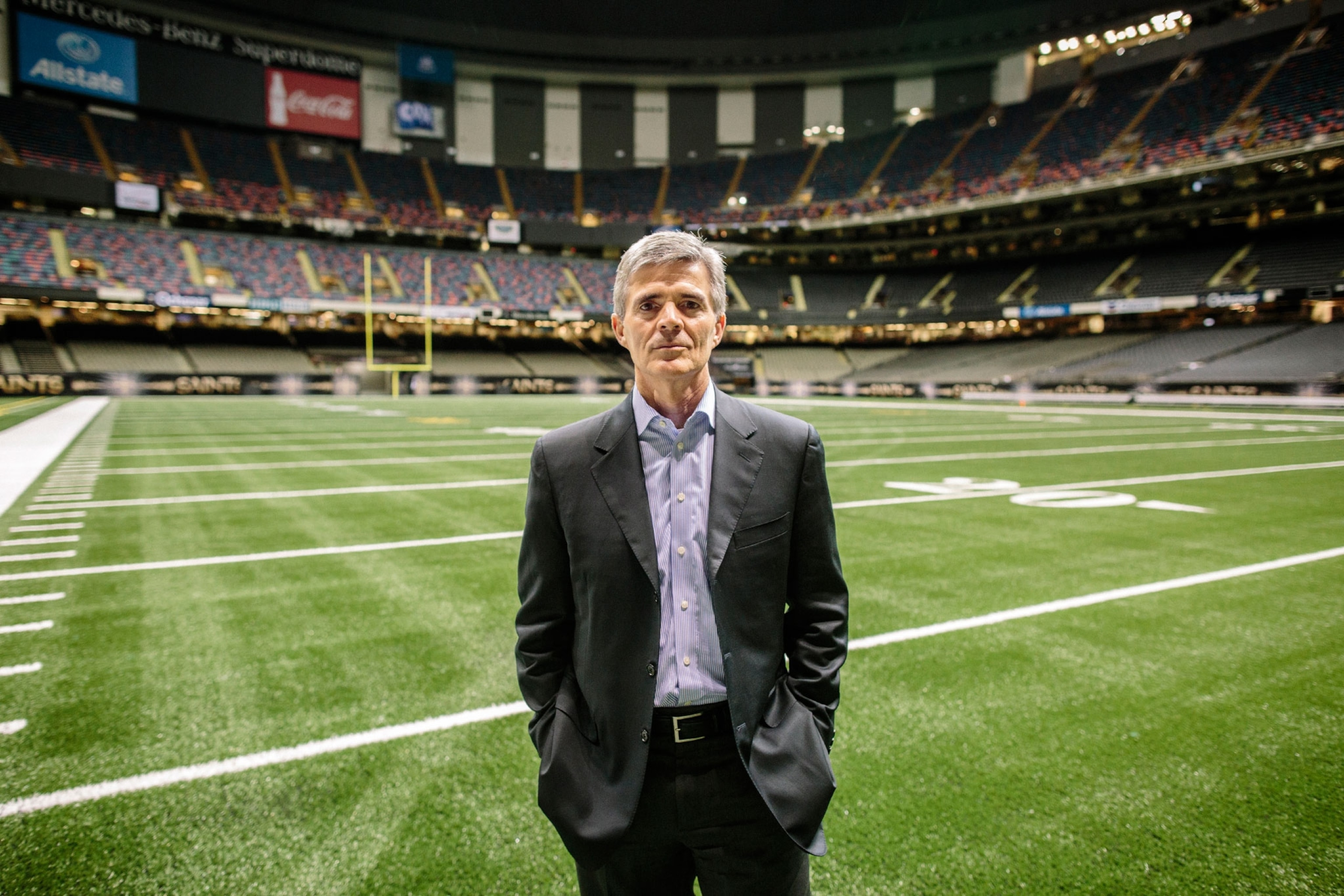Doug Thornton at the super dome in New Orleans