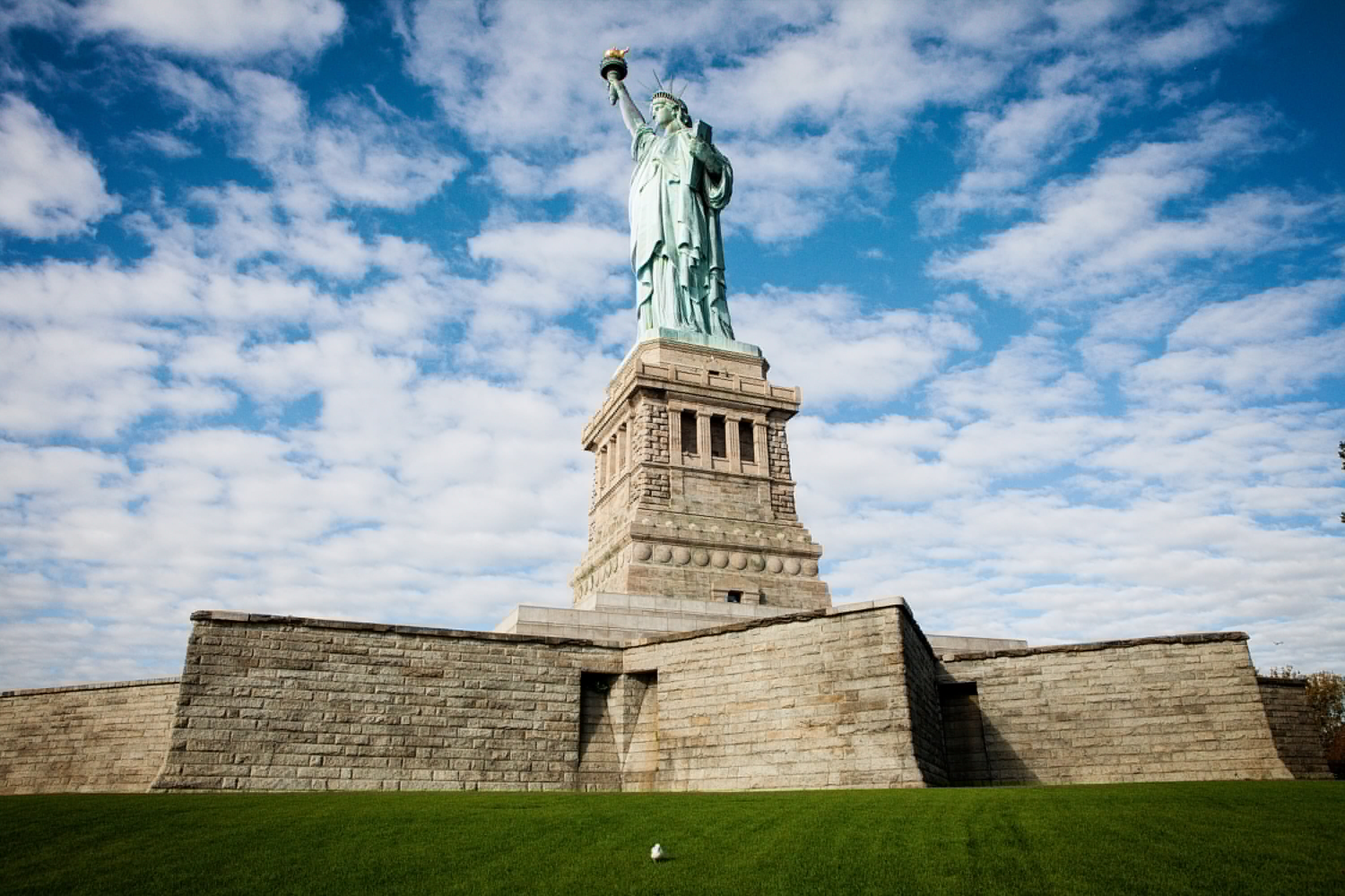 the Statue of Liberty in New York City, New York