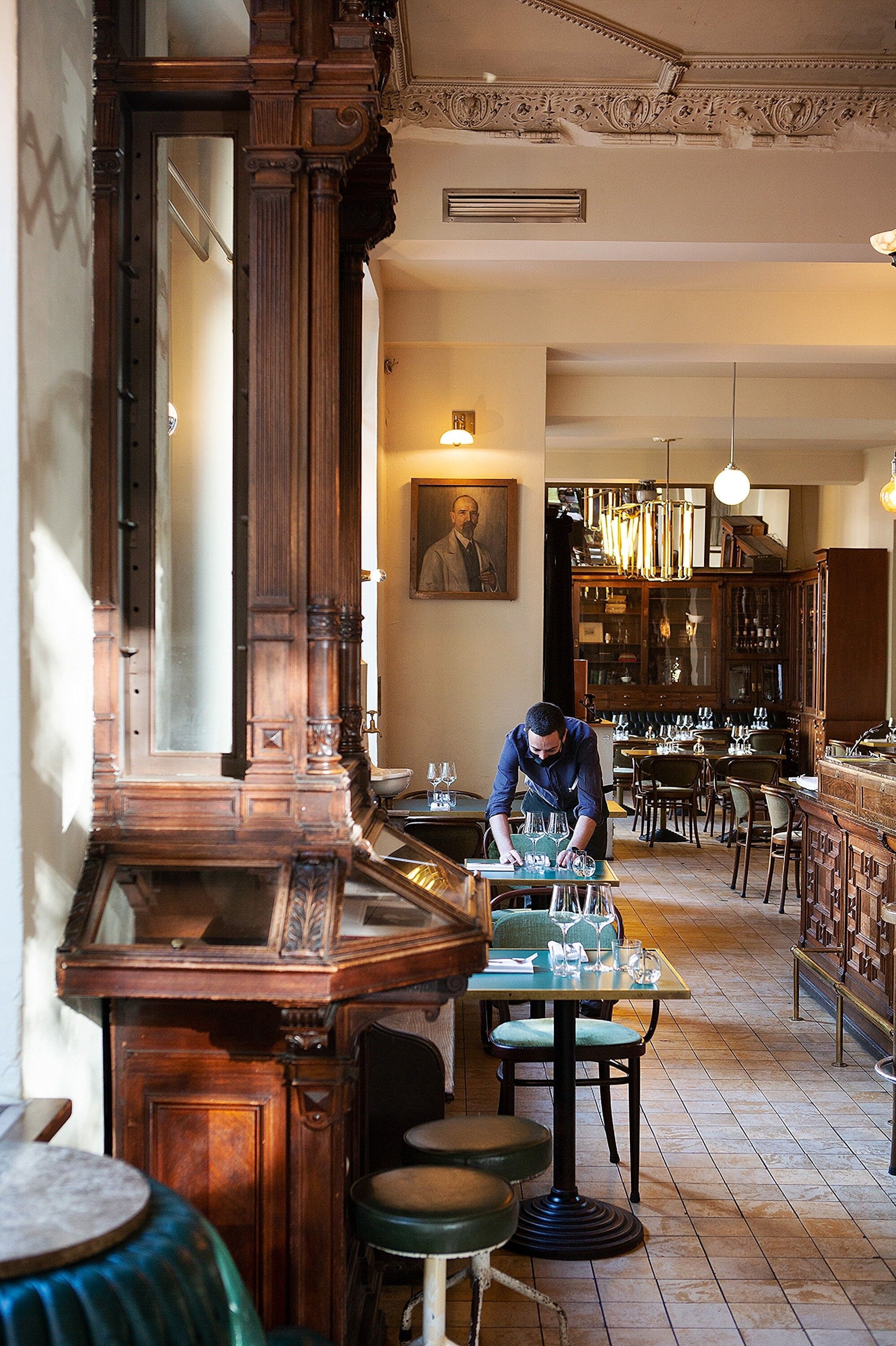 Ora, a restaurant set within a former 19th-century apothecary
