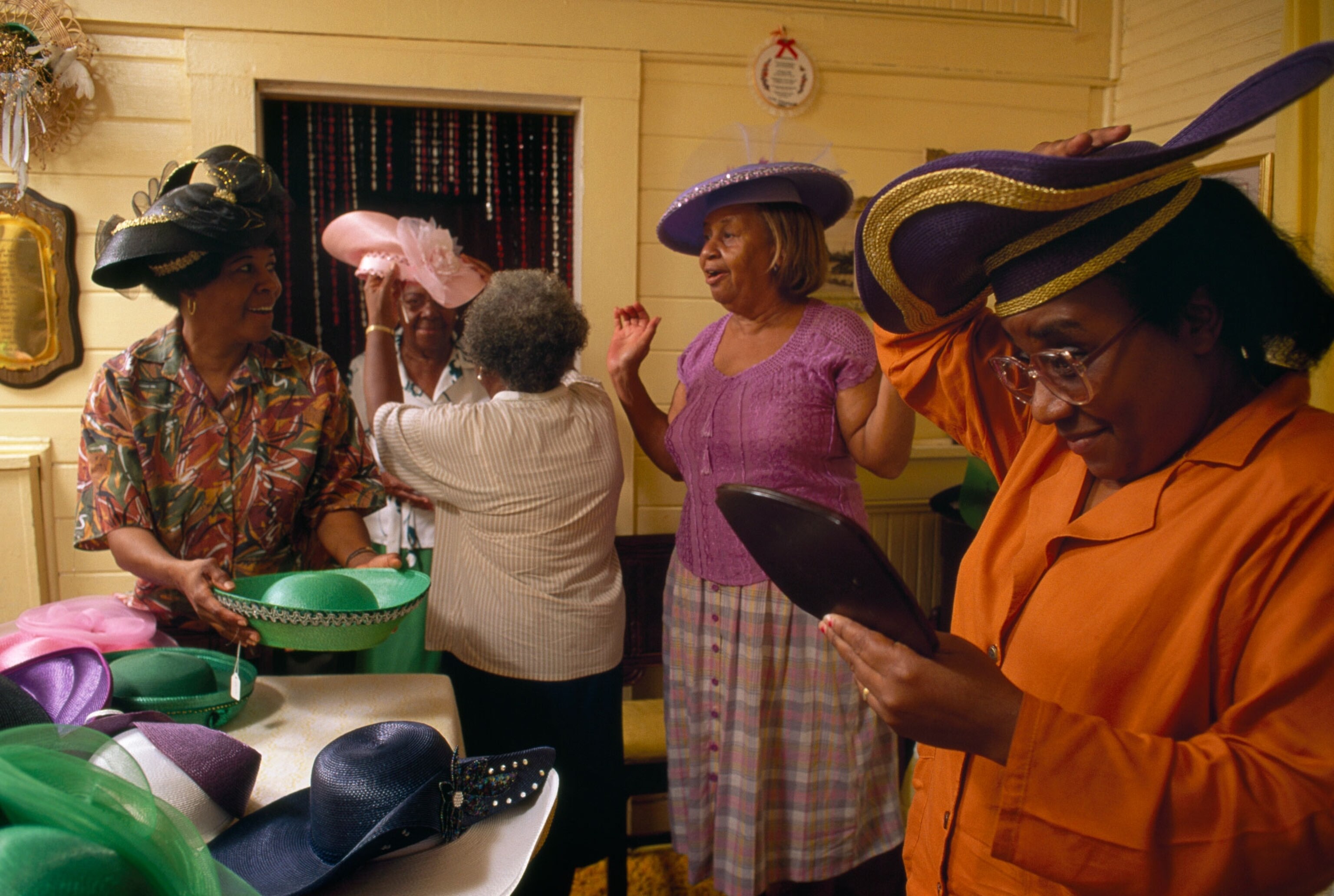 african american ladies in hats in florida