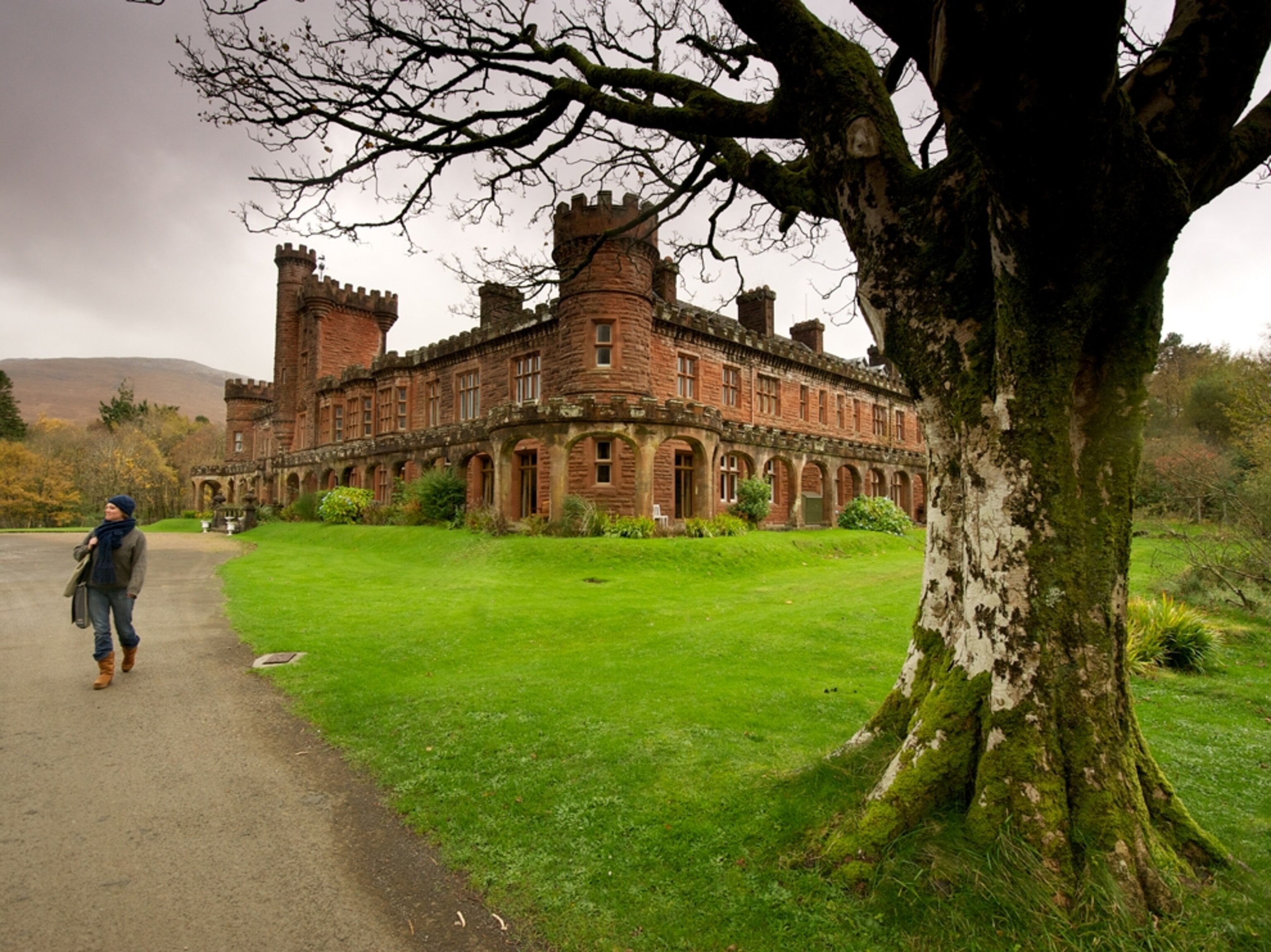 Kinloch Castle on the Isle of Rúm