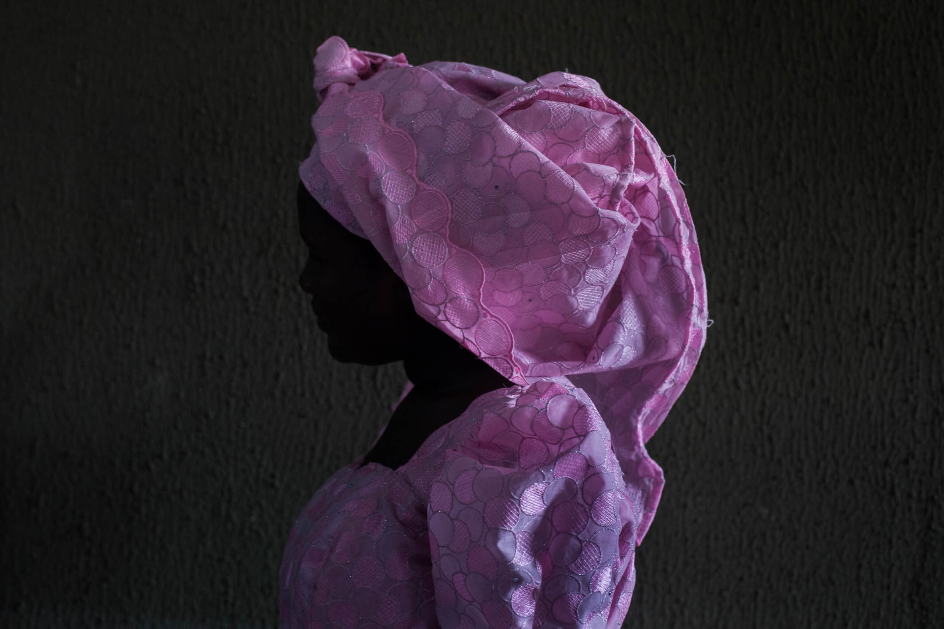 a young Nigerian girl abducted by Boko Haram