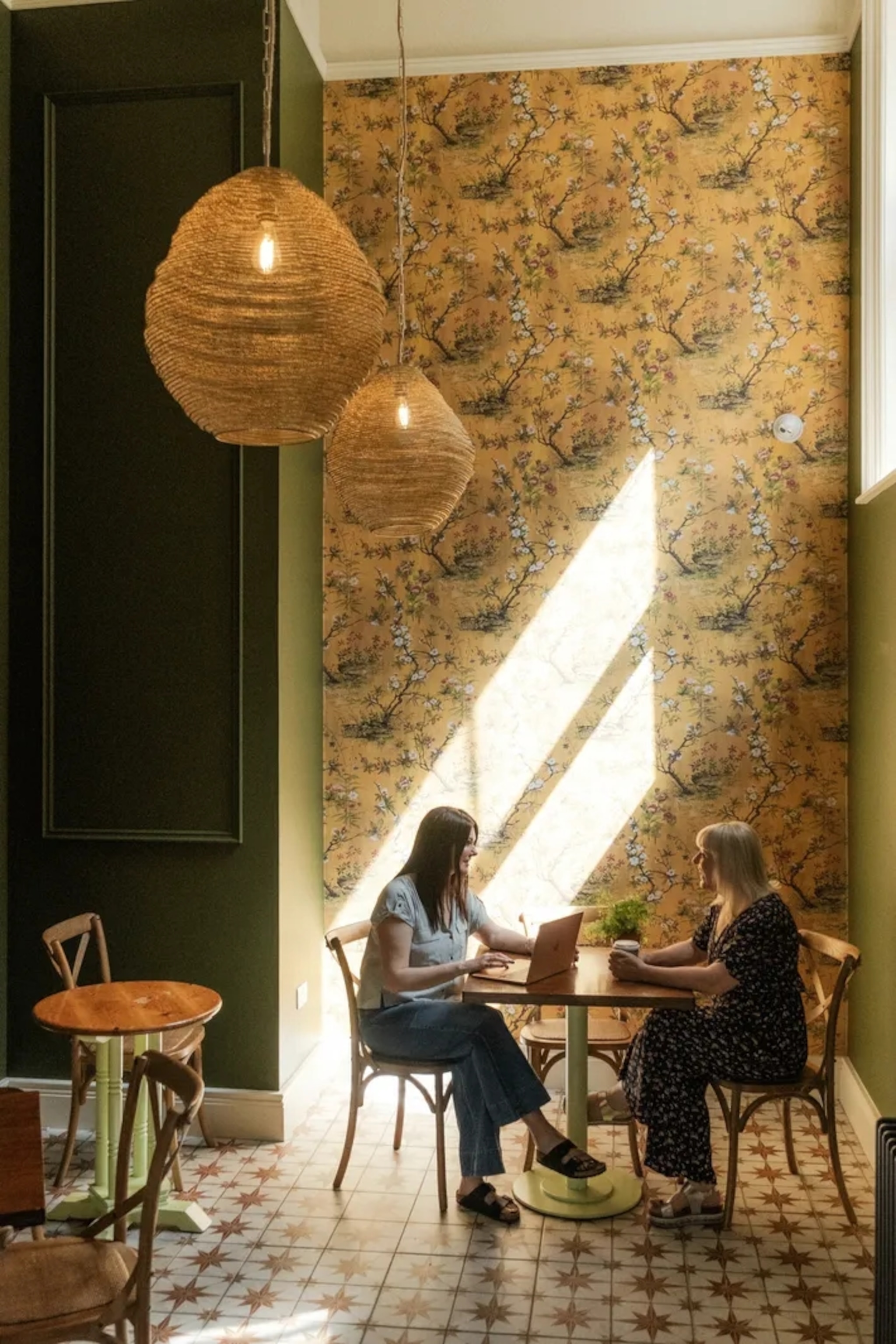 Sunlight falls through Forage & Folk, a new delicatessen in Omagh.