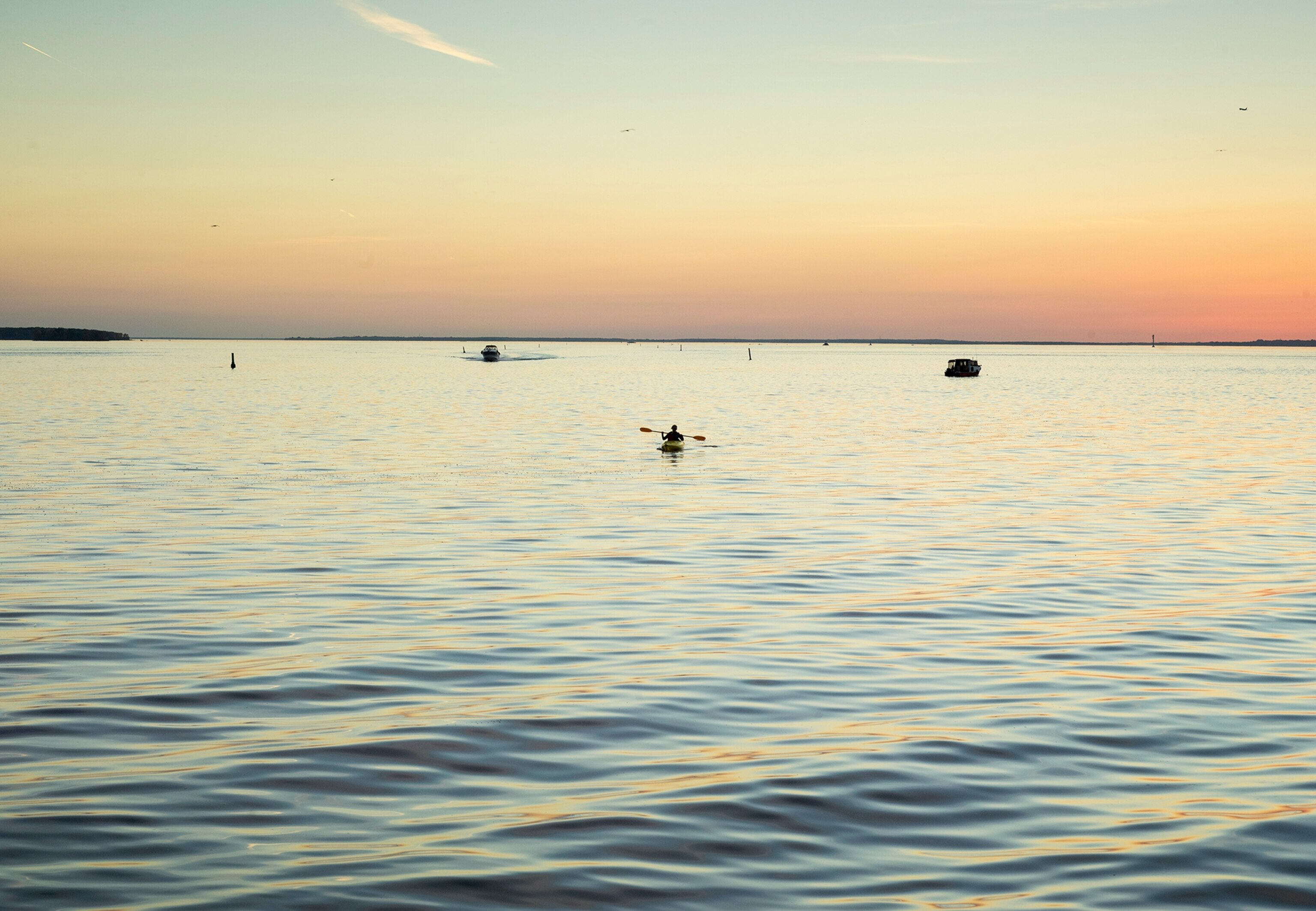 kayakers in Montreal, Canada