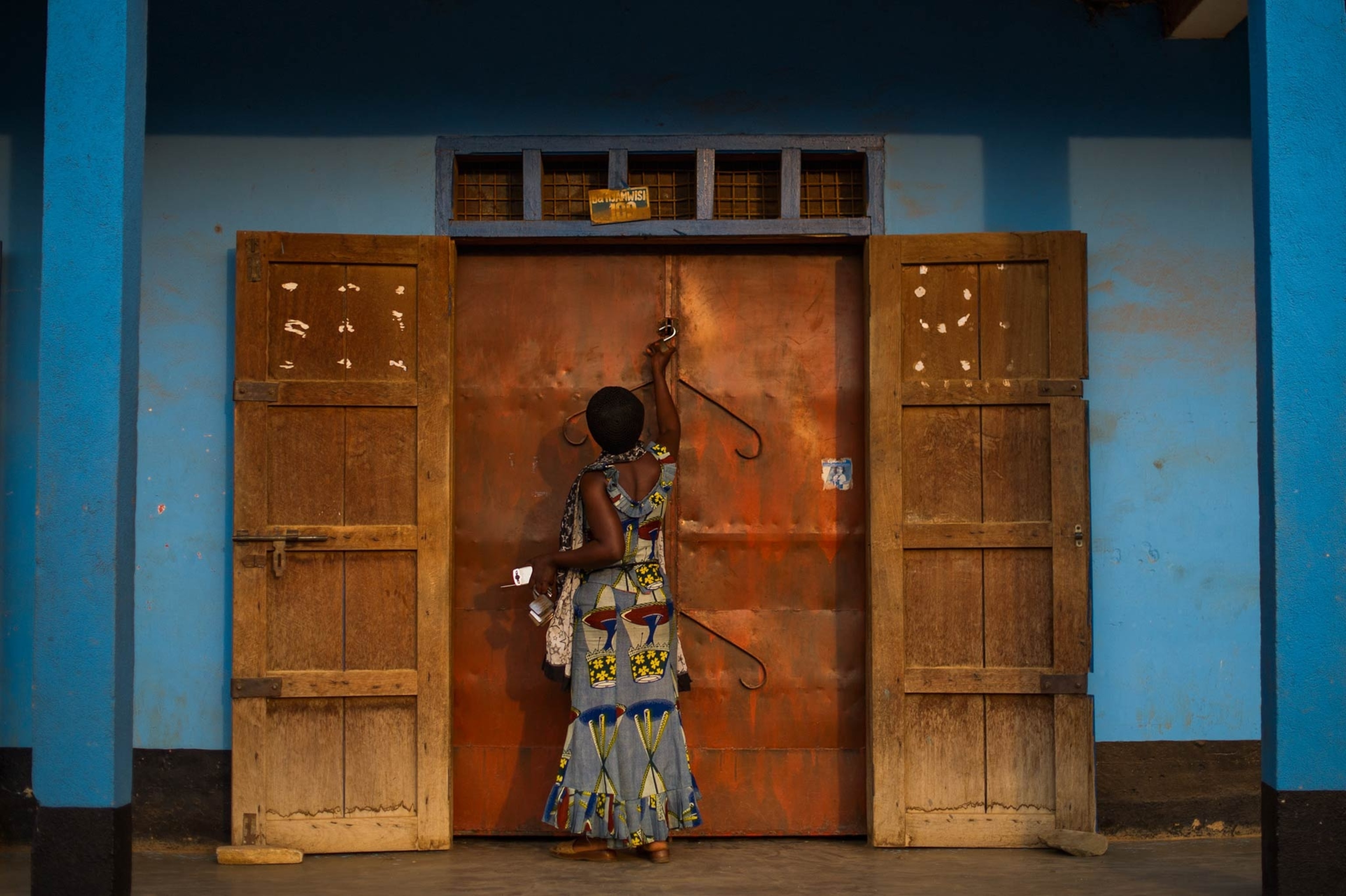 woman in the town of Beni