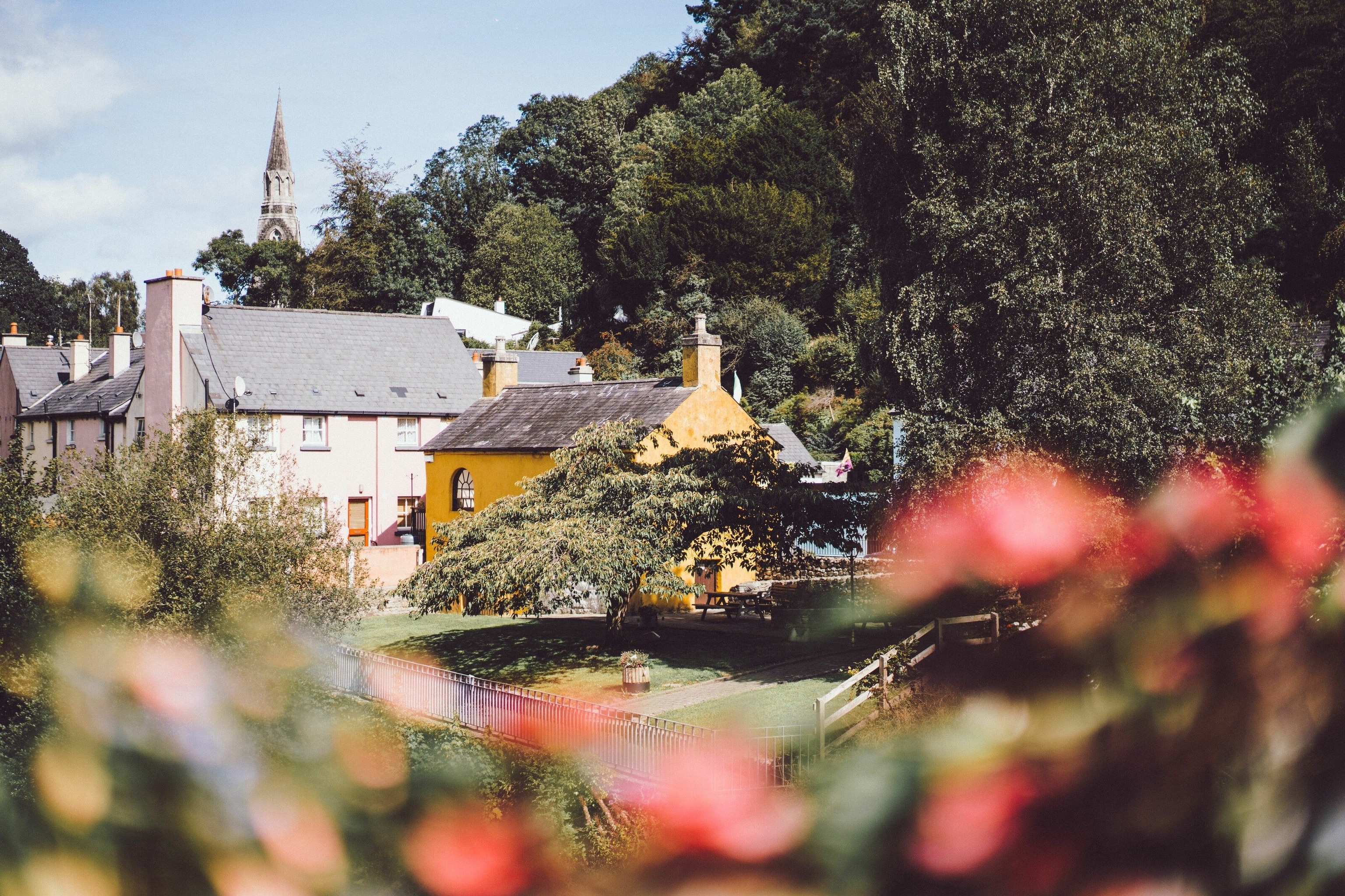 The beautiful village of Avoca is home to Ireland's oldest functioning mill.