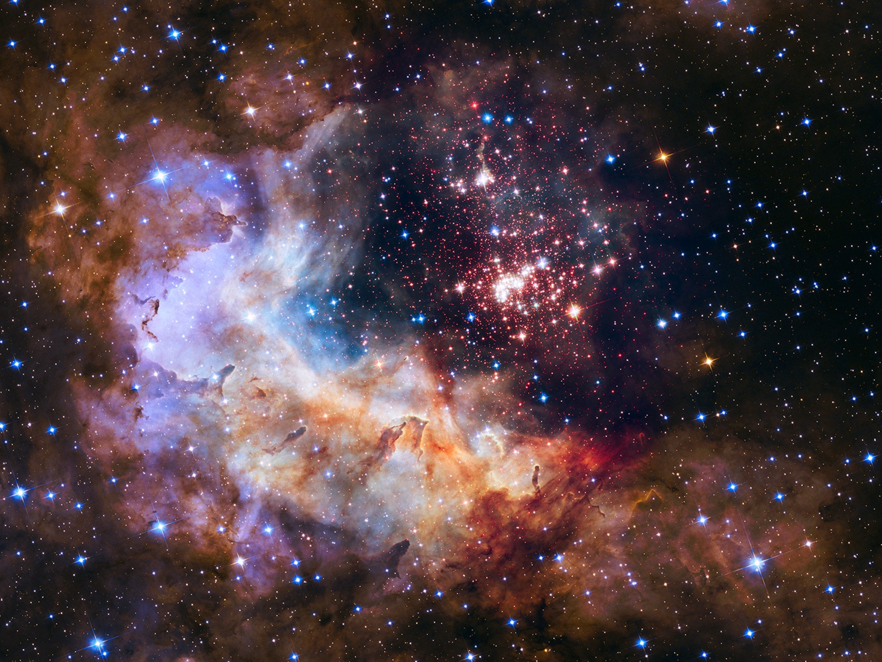 a star cluster