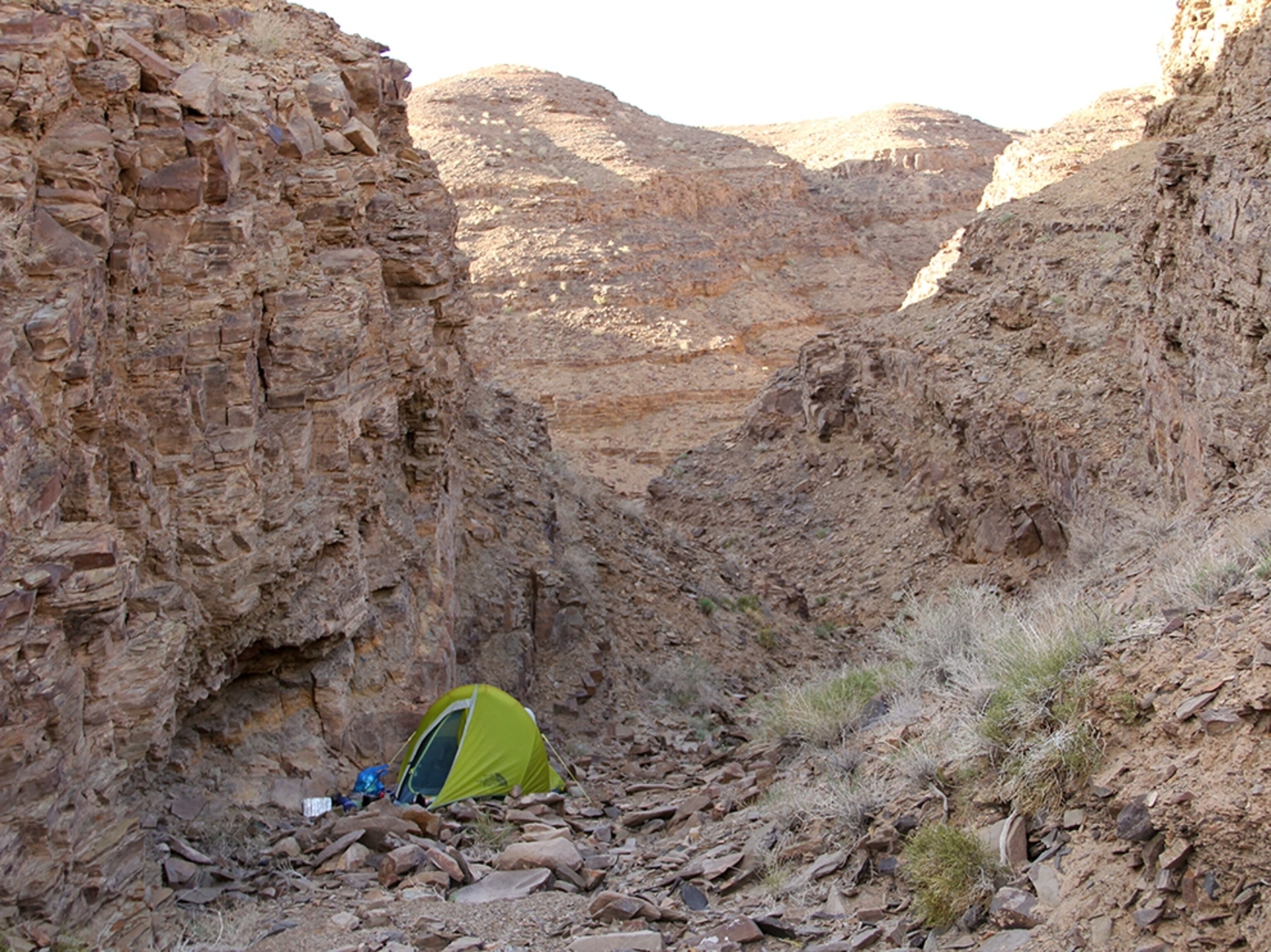 a tent in the South Gobi Desert