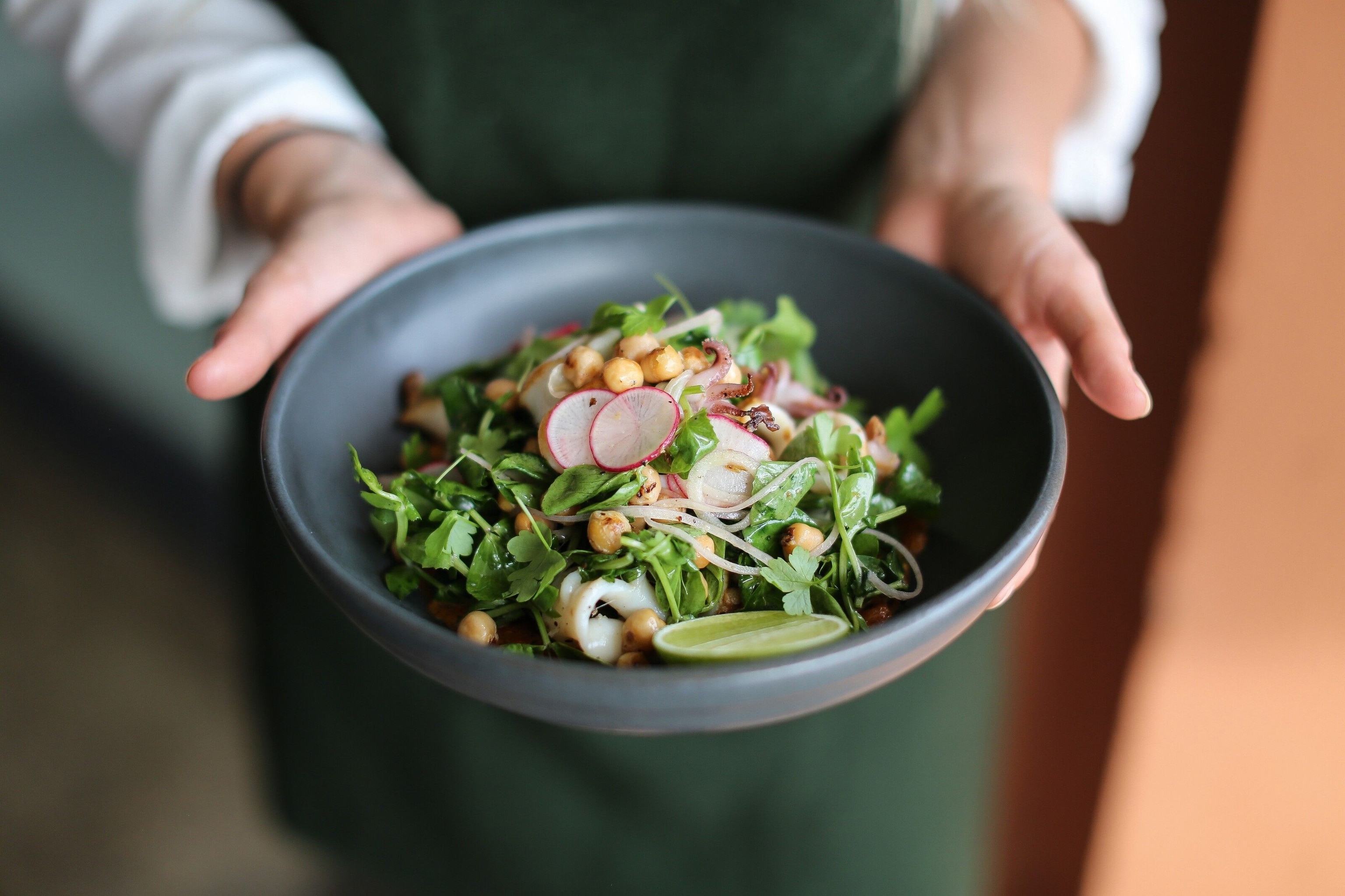 A light bite at Porch & Parlour.