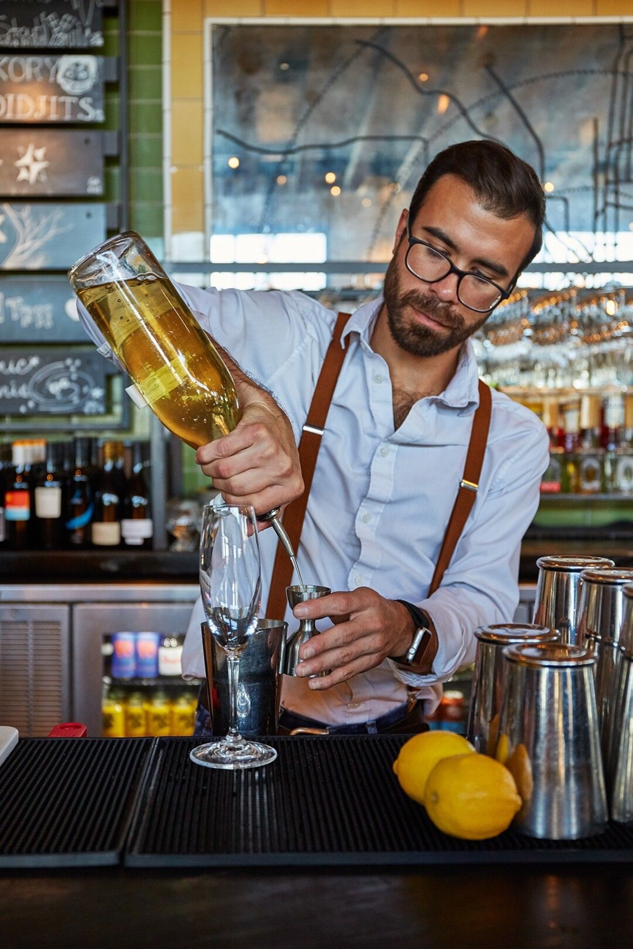 Bartender at 9 Mile Station.