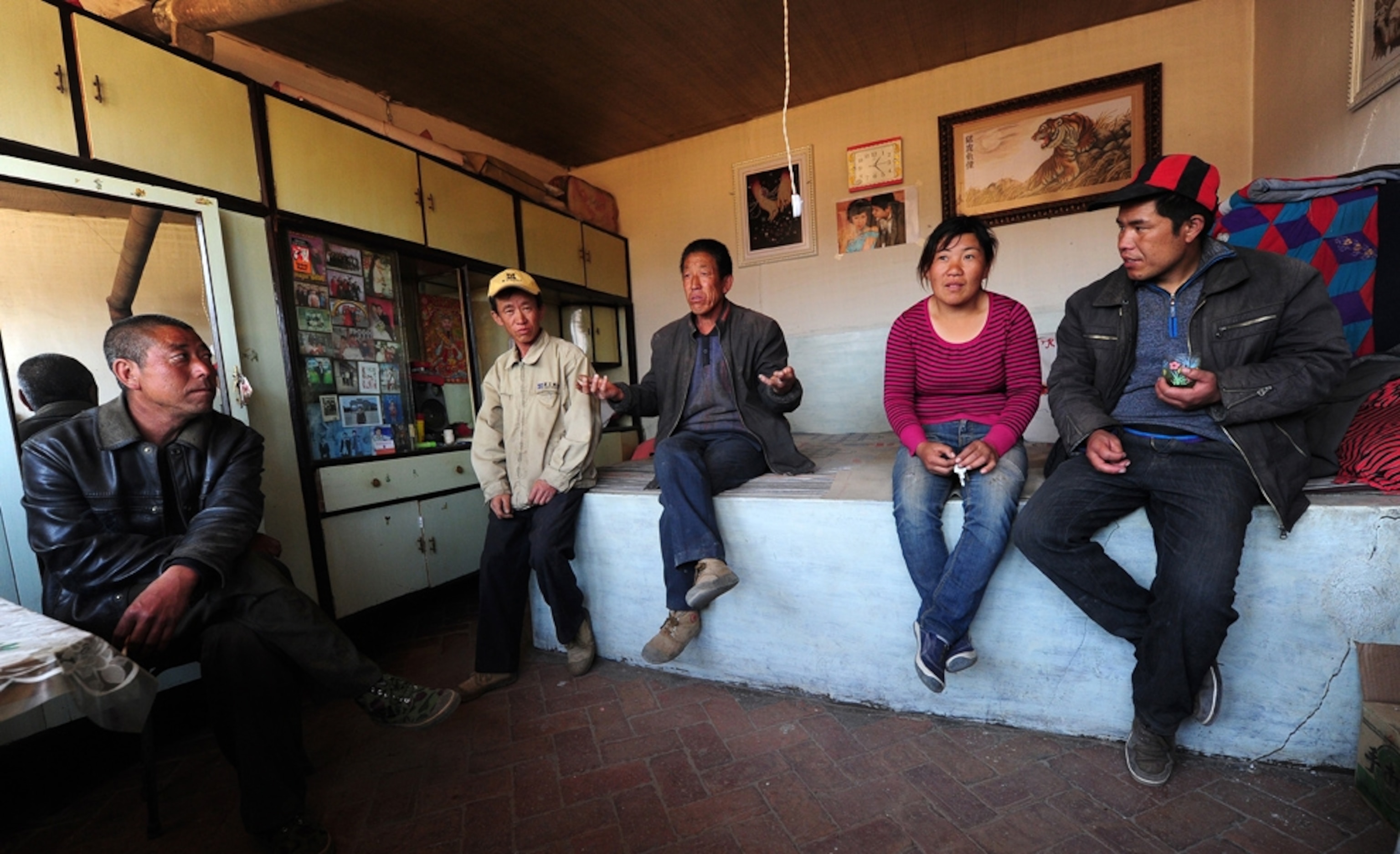 Peasants concerned about by toxic runoff from rare-earth mining activities in Inner Mongolia