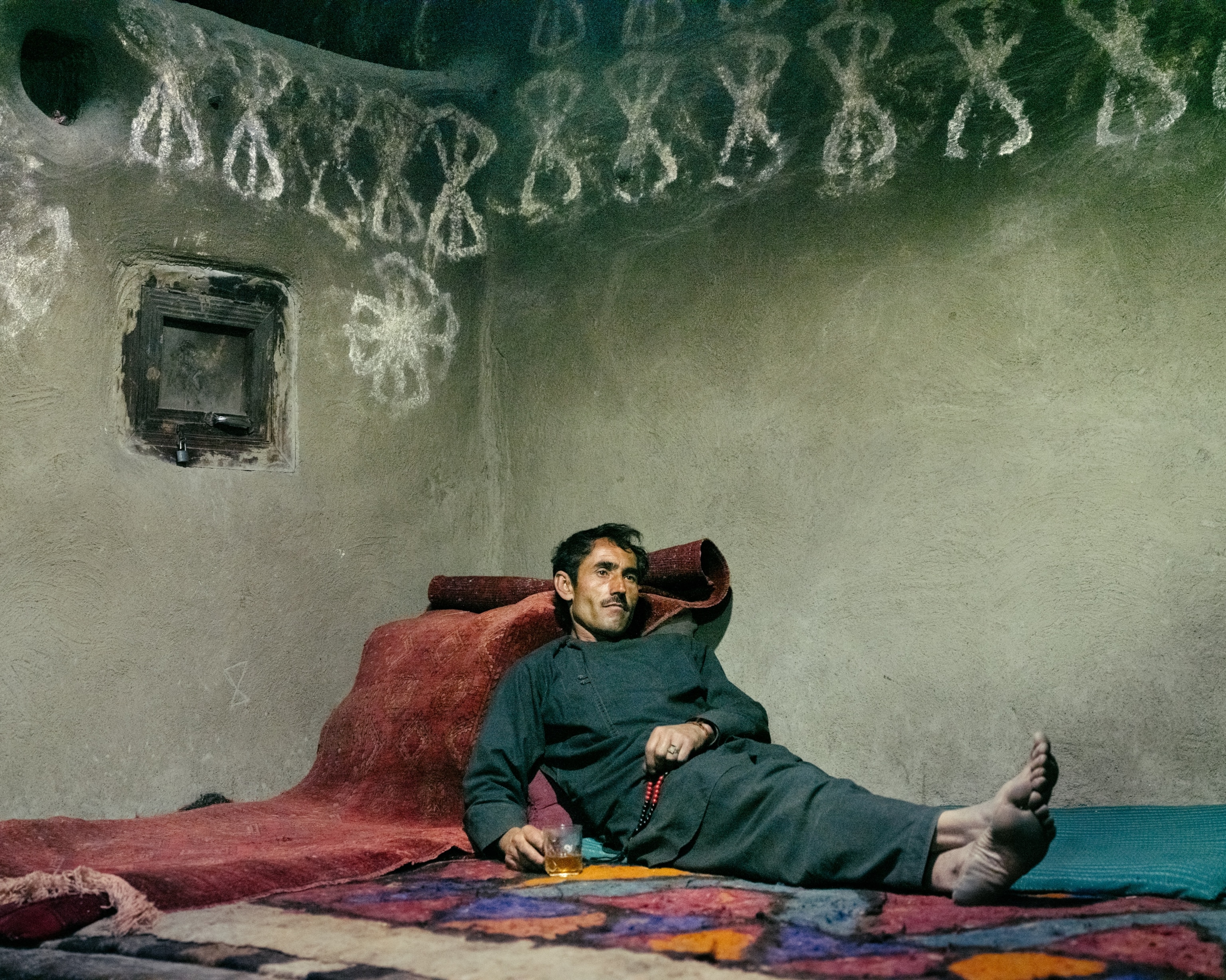 drinking tea in the Wakhan